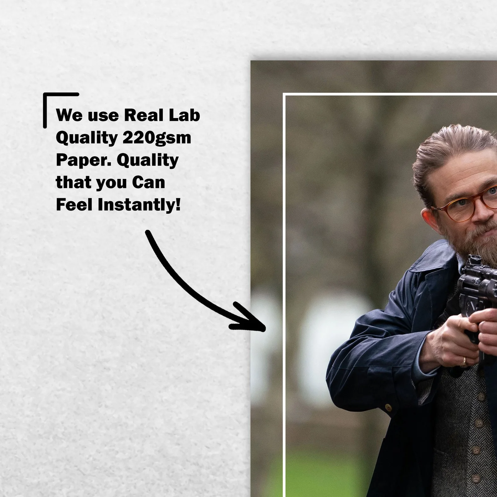 Charlie Hunnam Signed Memorabilia 8x6 Pre Printed Autograph Photo Memorabilia, изображение 4