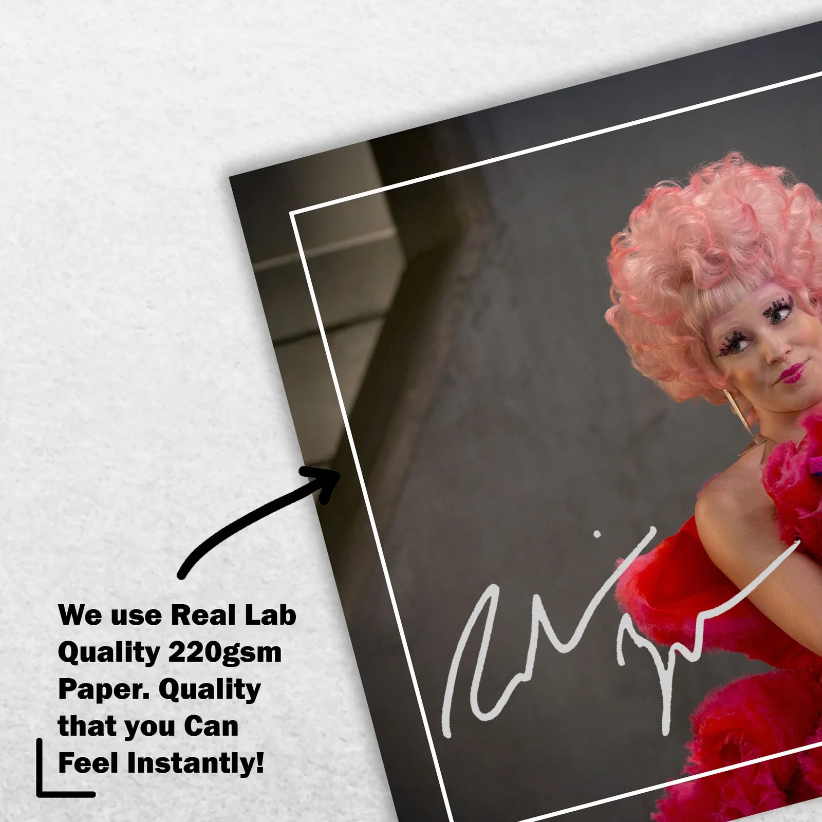 Elizabeth Banks Signed Memorabilia 8x6 Pre Printed Autograph Photo Memorabilia, изображение 4