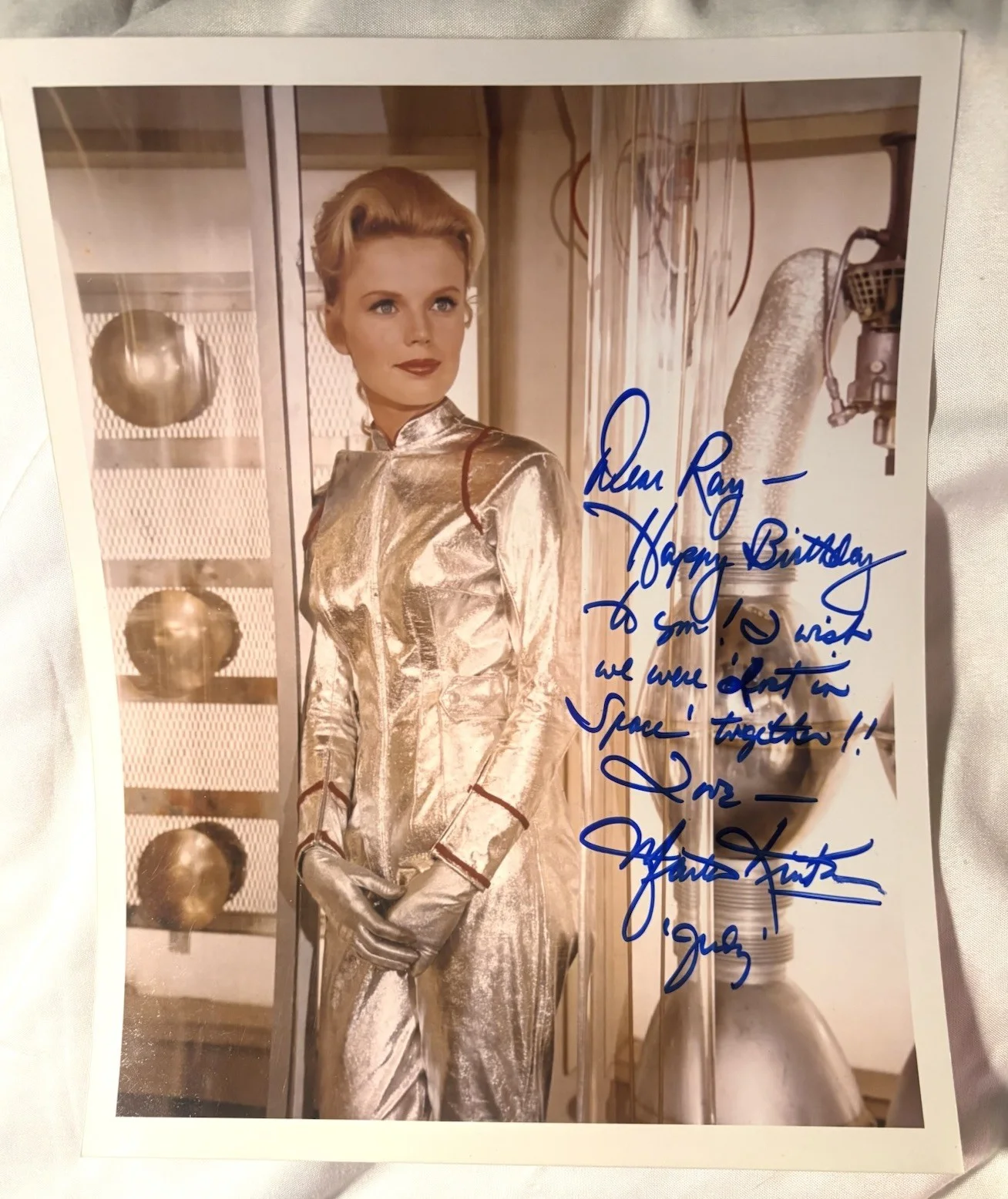Marta Kristen — Marta Kristen Signed 8x10 Photo Lost in Space Judy Robinson Autographed + Quote