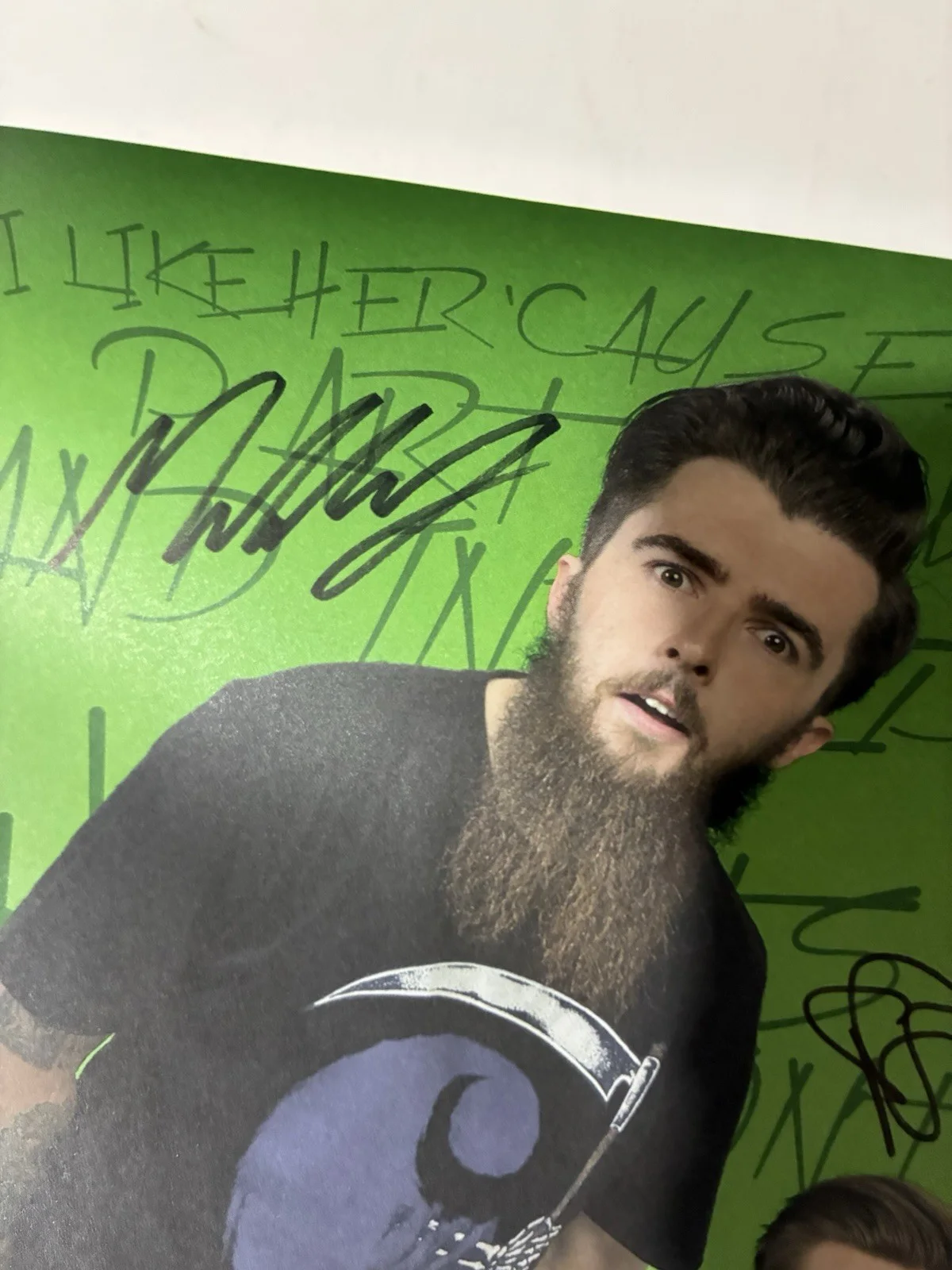 NECK DEEP SIGNED AUTOGRAPH X5 Band POSTER alternative Press, image 4