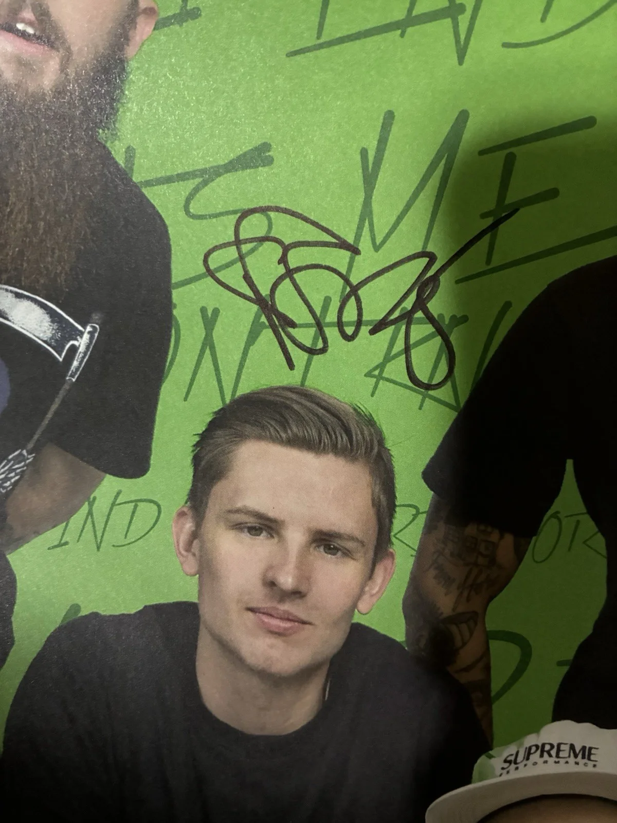 NECK DEEP SIGNED AUTOGRAPH X5 Band POSTER alternative Press, image 5