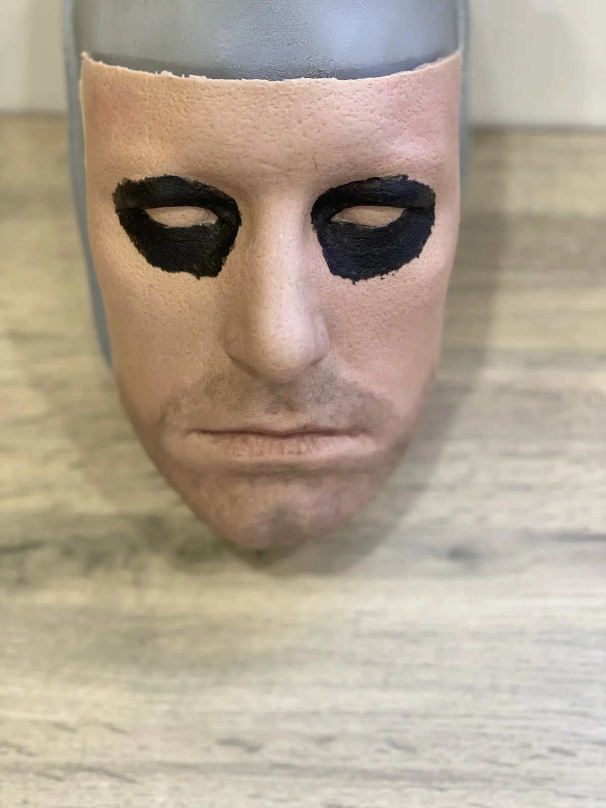 Batman Cowl Ben Affleck Batfleck Silicone Face 1:1 Prop Hyper Real., image 5
