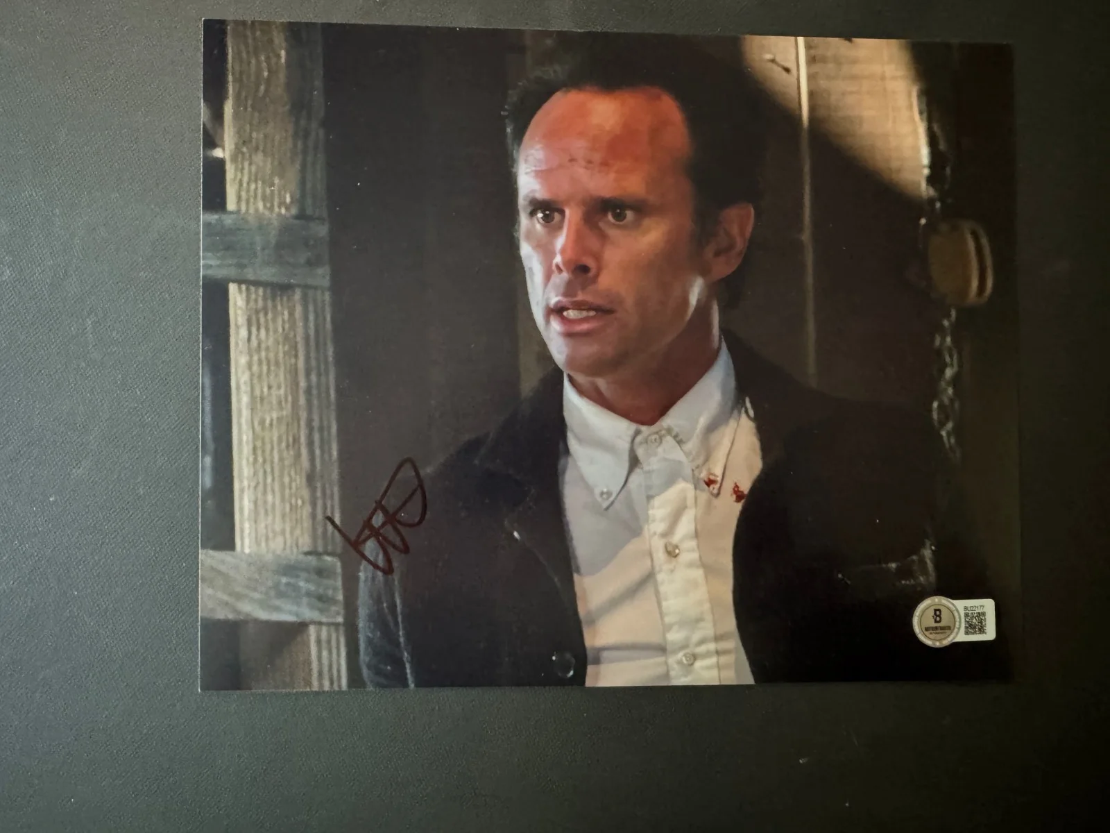 Walton Goggins — Walton Goggins Rare! autographed signed Justified 8x10 photo Beckett BAS coa