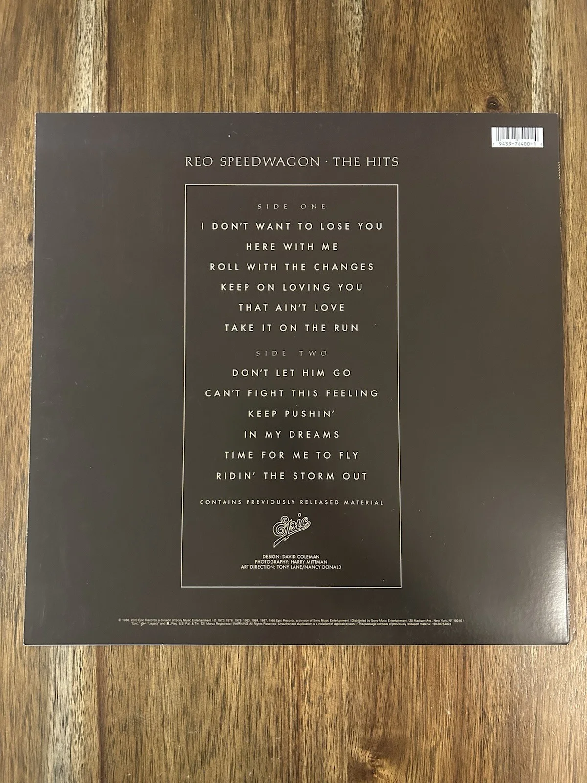 ‘REO Speedwagon’ Band Signed Vinyl Album ‘The Hits’ Kevin Cronin +3, изображение 2