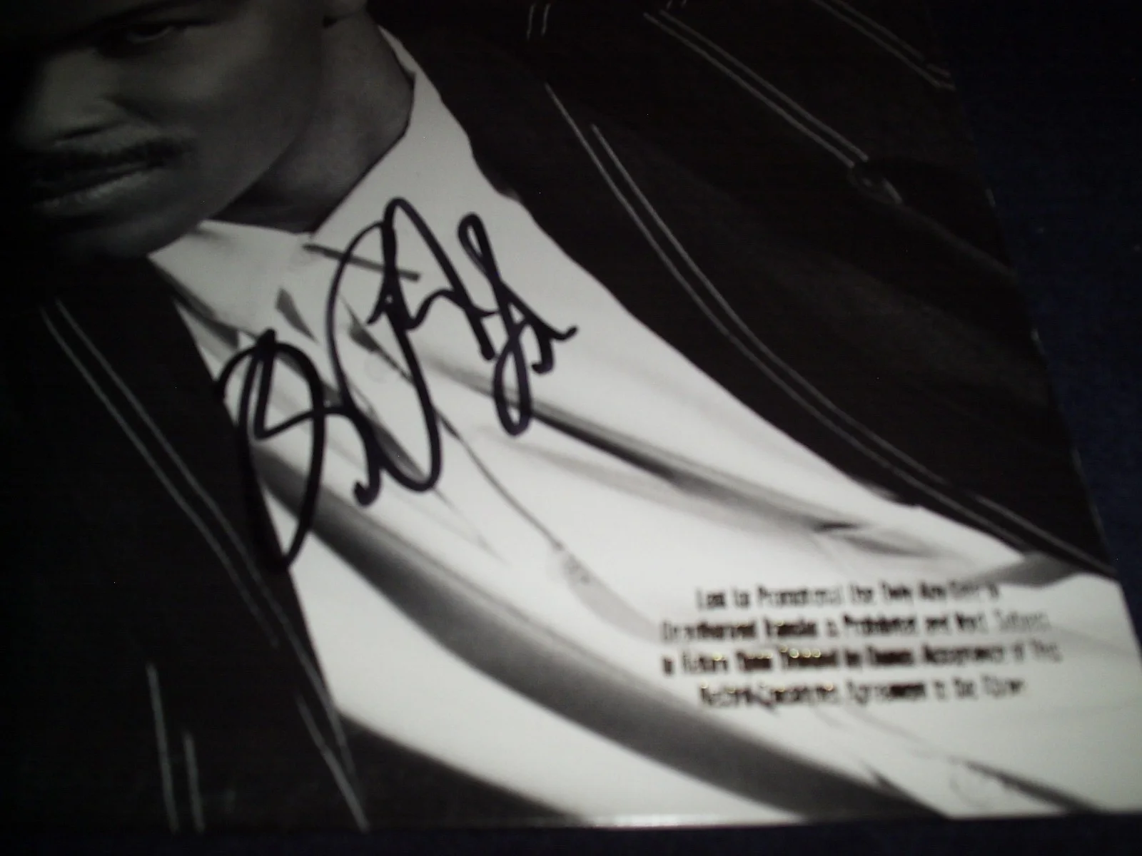 RAY PARKER JR. SIGNED RECORD "AFTER DARK" GHOSTBUSTERS XRARE PROMO L@@K PROOF!, изображение 3
