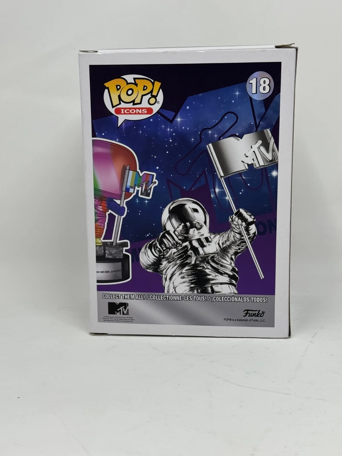 Russell Simmons Signed Autograph MTV Moon Person Funko Pop Def Jam Records ACOA, image 5