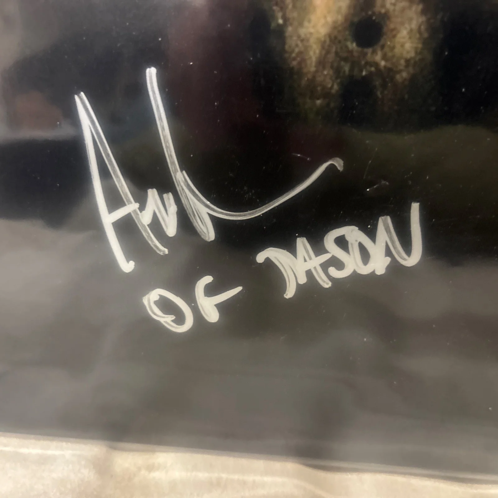 Arl Lehman — Friday The 13th's “Jason” photo signed/by Ari Lehman, the original Jason, изображение 3