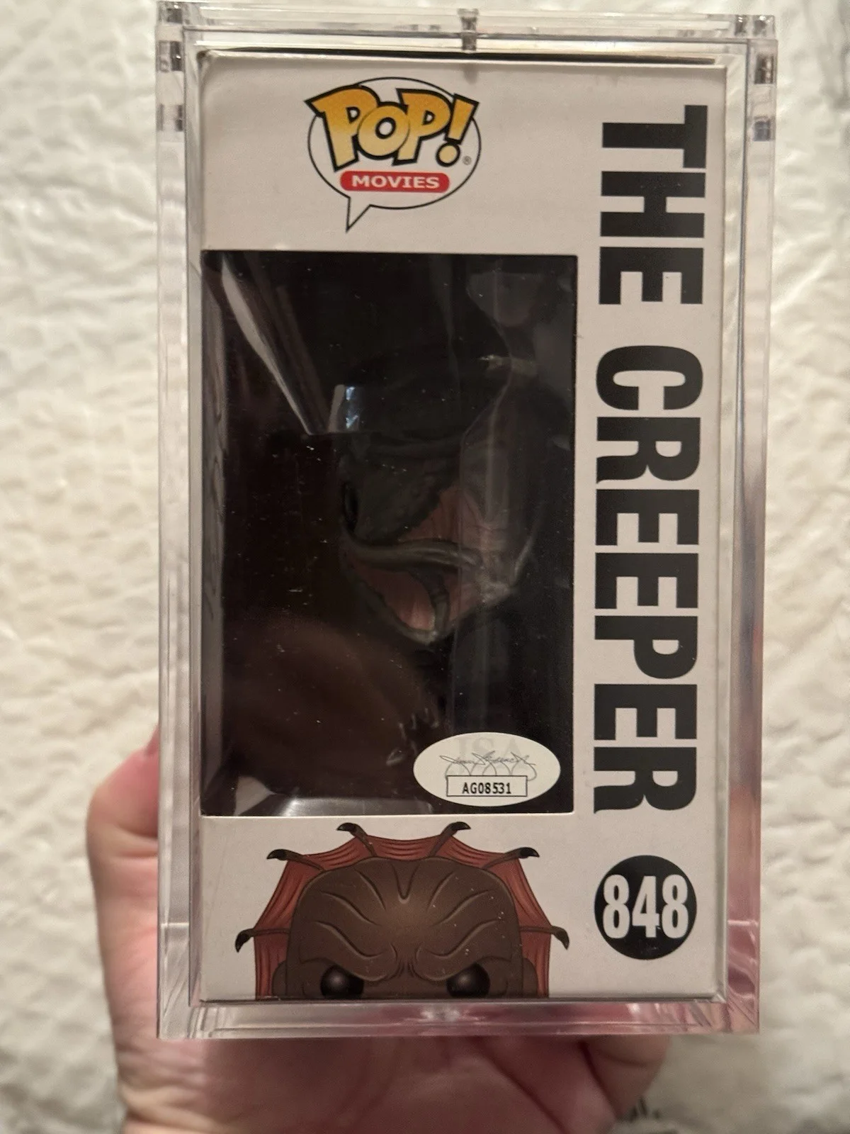 JONATHAN BRECK Signed Jeepers Creepers FYE FUNKO POP Creeper Autograph JSA COA, image 2