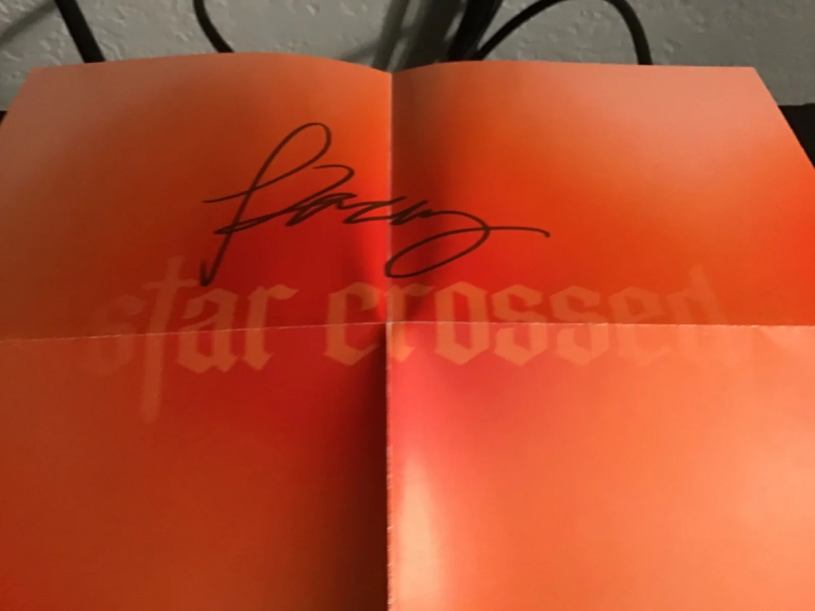 Sharon Stone Star Crossed Aotographed With COA #SS99280 EX Condition, изображение 3