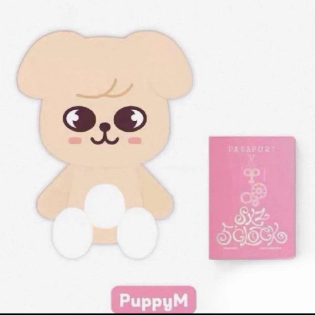 Official Stray Kids SKZOO Puppym Plush Doll Teddy Bear Ver. 60cm W/Passport. NEW, изображение 3