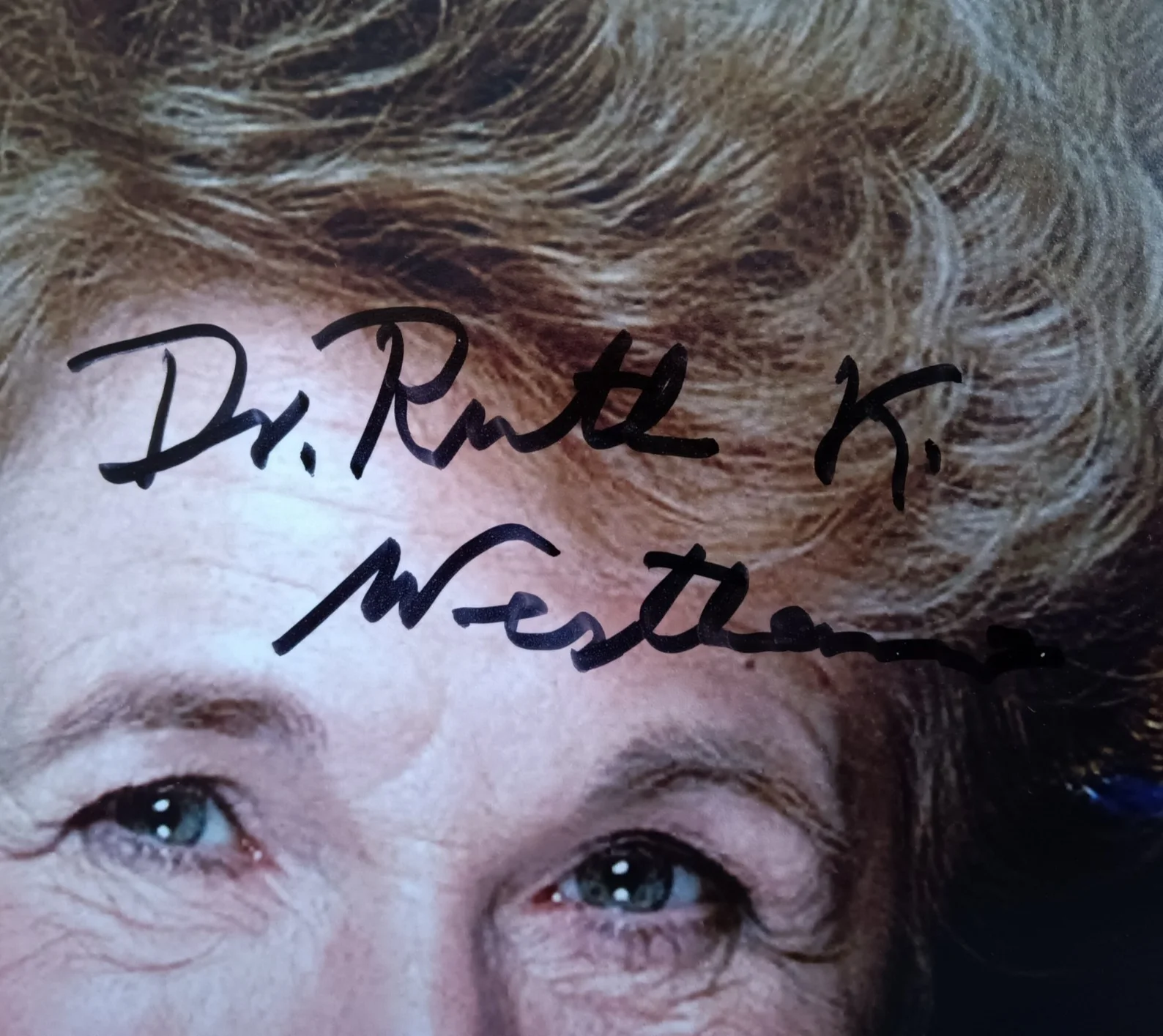 Dr. Ruth Westheimer — Dr Ruth Westheimer Signed 8x10 Photo Autographed BAS Authenticated, image 2