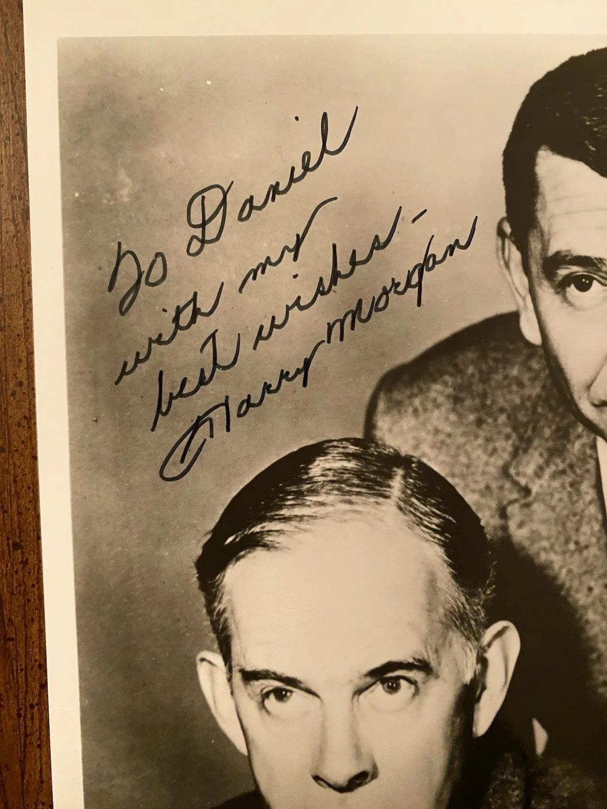 Harry Morgan — Harry Morgan Signed Autographed 8x10 Dragnet Photo With COA, image 2