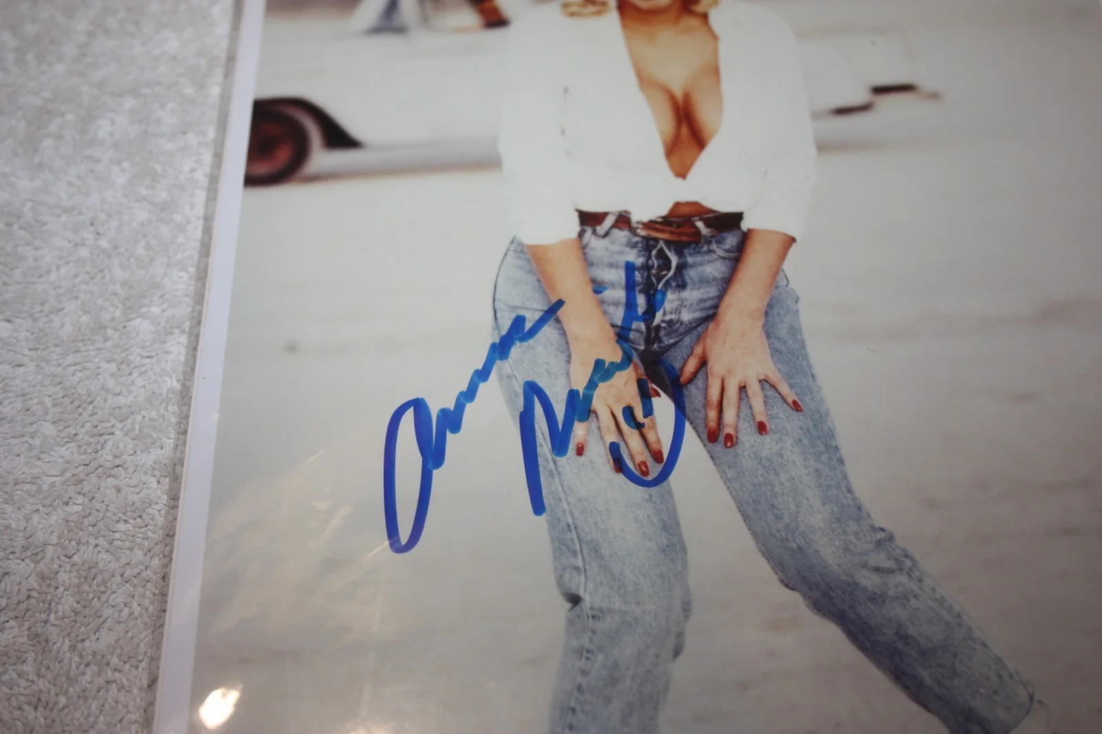 Anna Nicole Smith — Anna Nicole Smith Signed Autographed 8 x 10 Color Photo Gallery of History COA, изображение 3