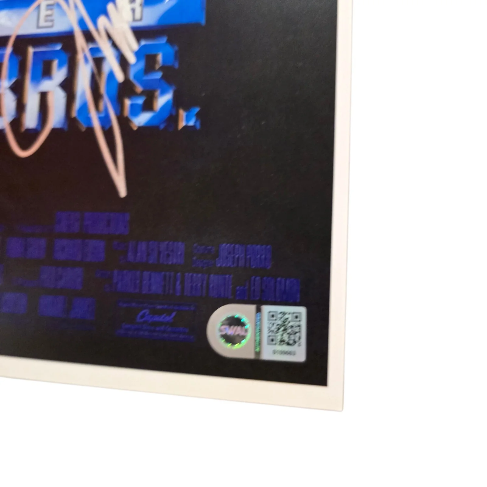 John Leguizamo — John Leguizamo Signed 11x17 Poster Super Mario Bros SWAU Authenticated RARE, image 2