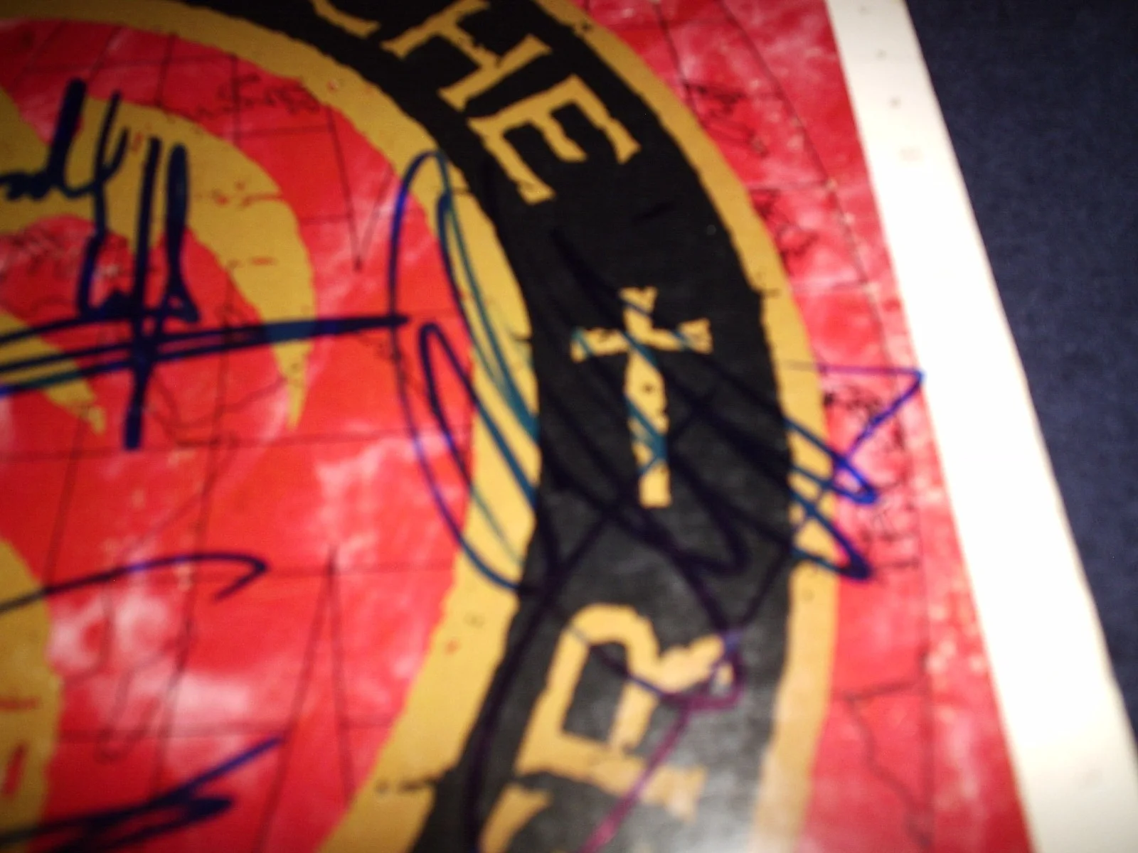 QUEENSRYCHE SIGNED RECORD "RAGE FOR ORDER" RARE! ALL 4 MEMBERS WOW L@@K PROOF, image 3