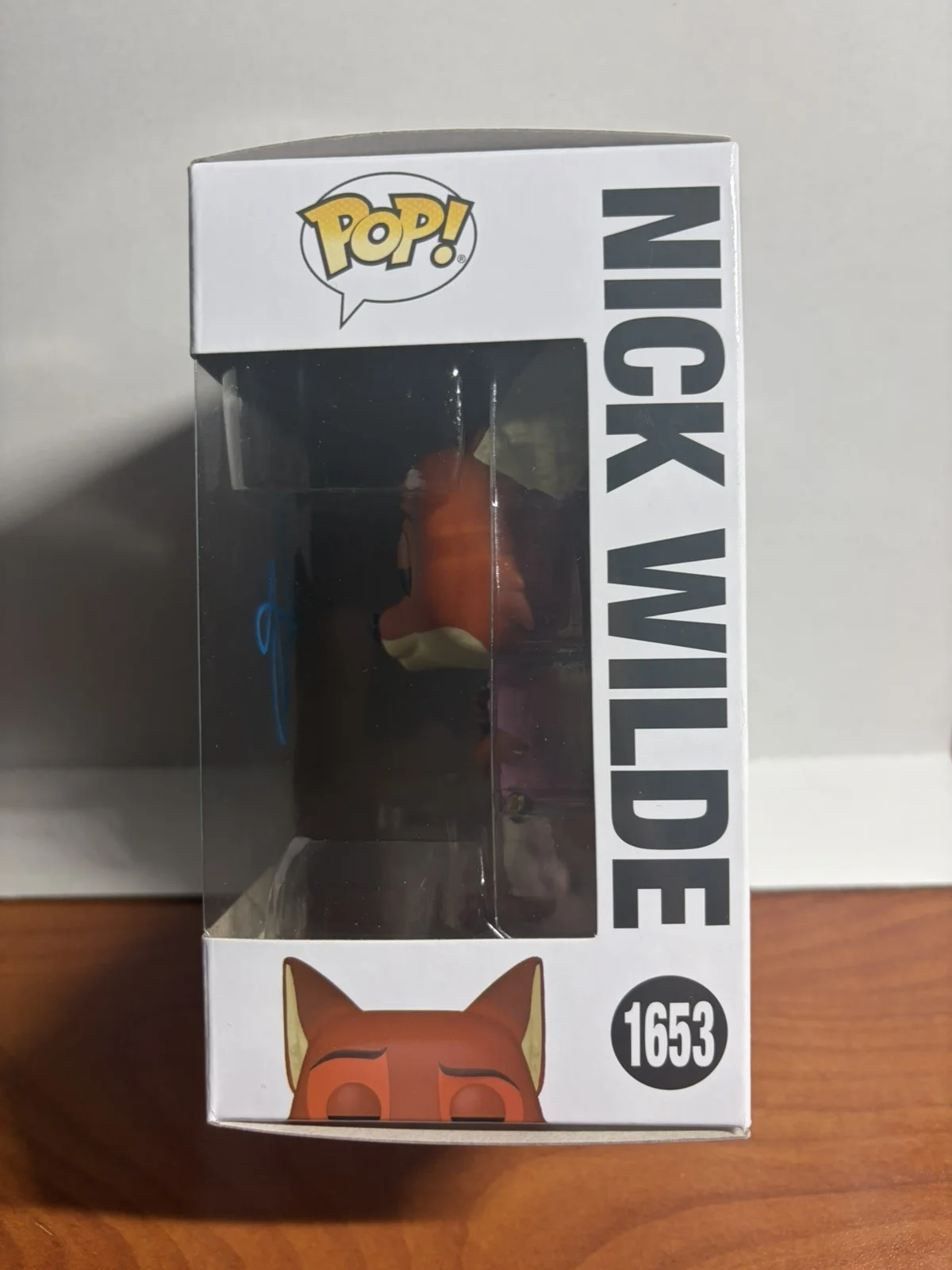 Jason Bateman — Jason Bateman Zootopia Signed Nick Wilde #1653 Funko Pop Figure autographed, изображение 2