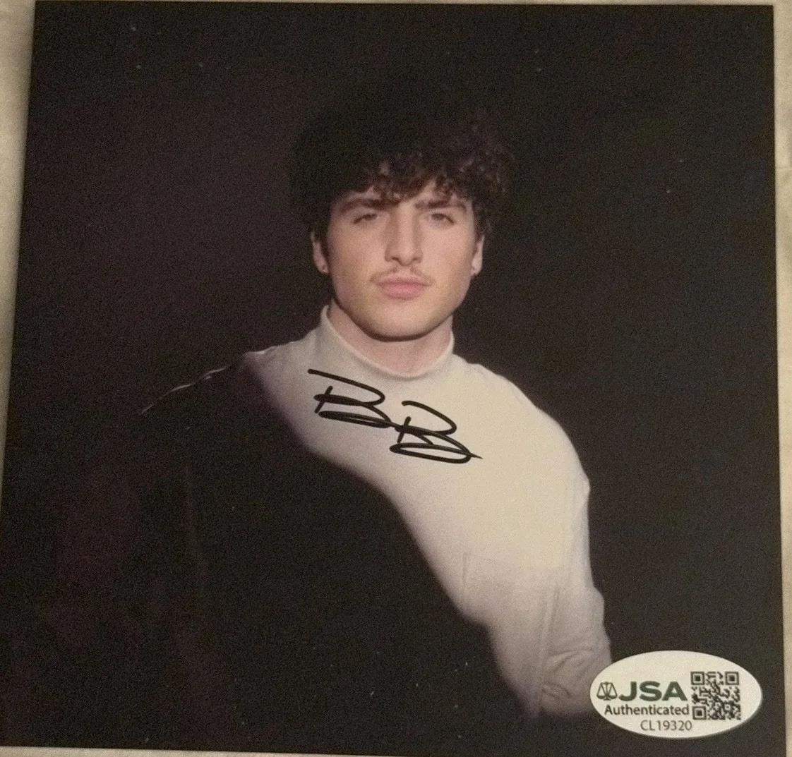 BENSON BOONE Signed/Autographed Pulse Art Card With EP-CD JSA🔥, image 2