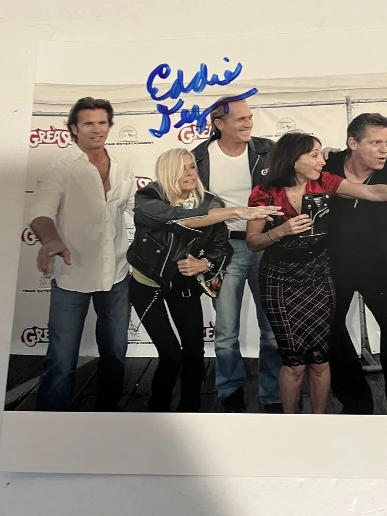 Eddie Deezen Hand Signed 8x10 Photo Grease, image 4