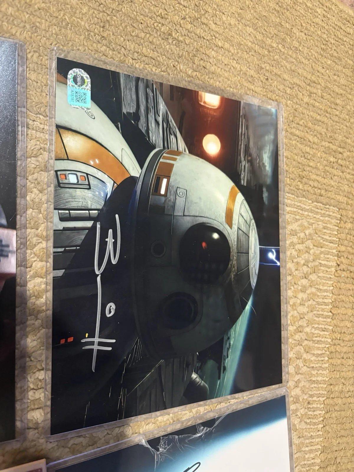 Star Wars Autograph Signed Photo Lot Natalie Portman Rebel Pilot BB-8 8x10 SWAU, изображение 4