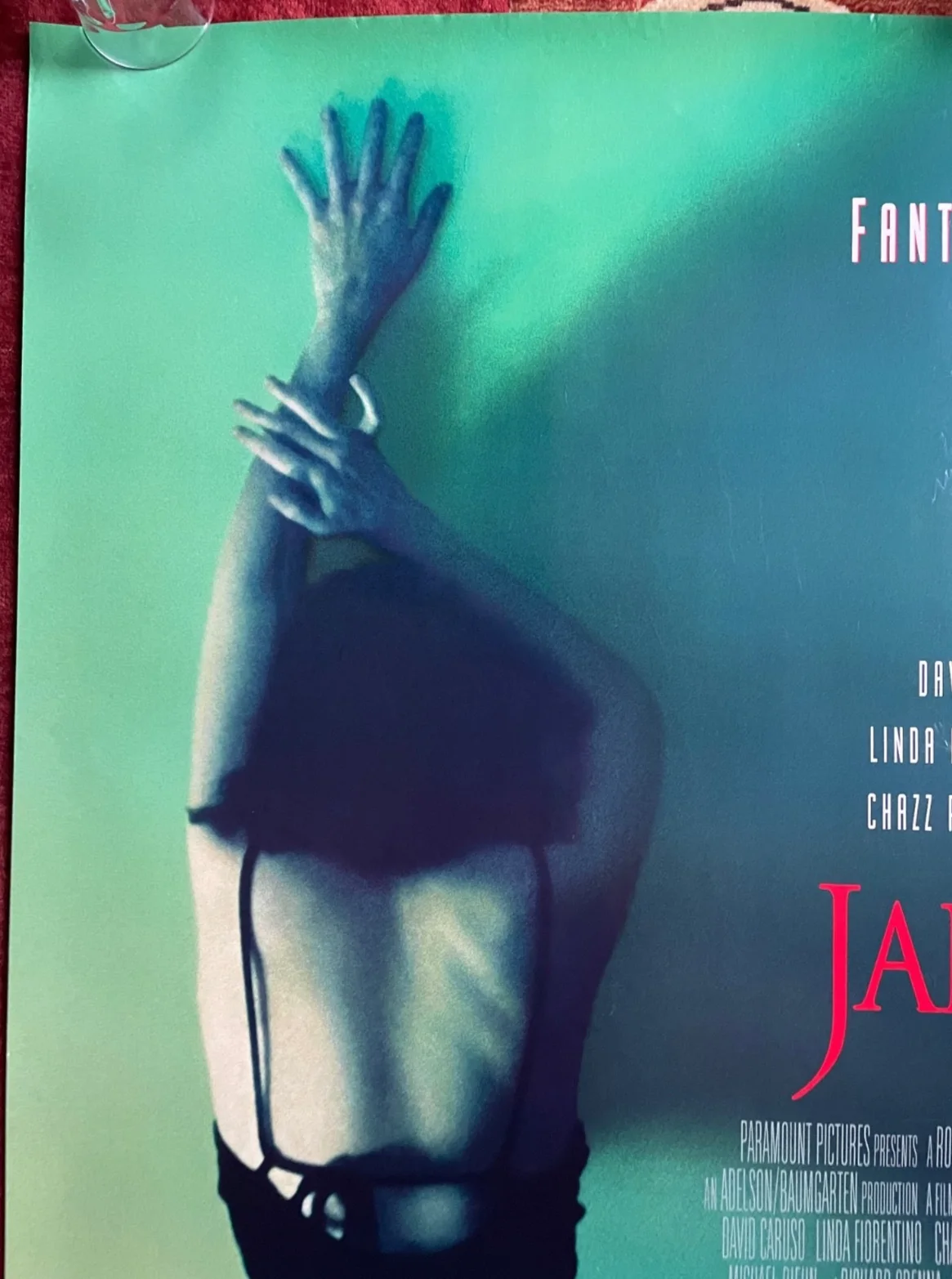 JADE (1995) Original UK One Sheet Film Poster Linda Fiorentino William Friedkin, изображение 2