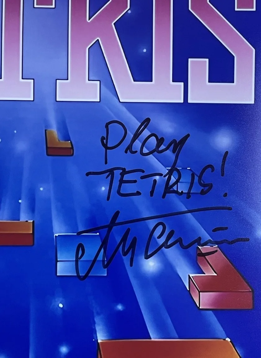 Alexey Pajitnov — Alexey Pajitnov Authentic Hand Signed 8x10 Photo Autograph Tetris Creator, изображение 2