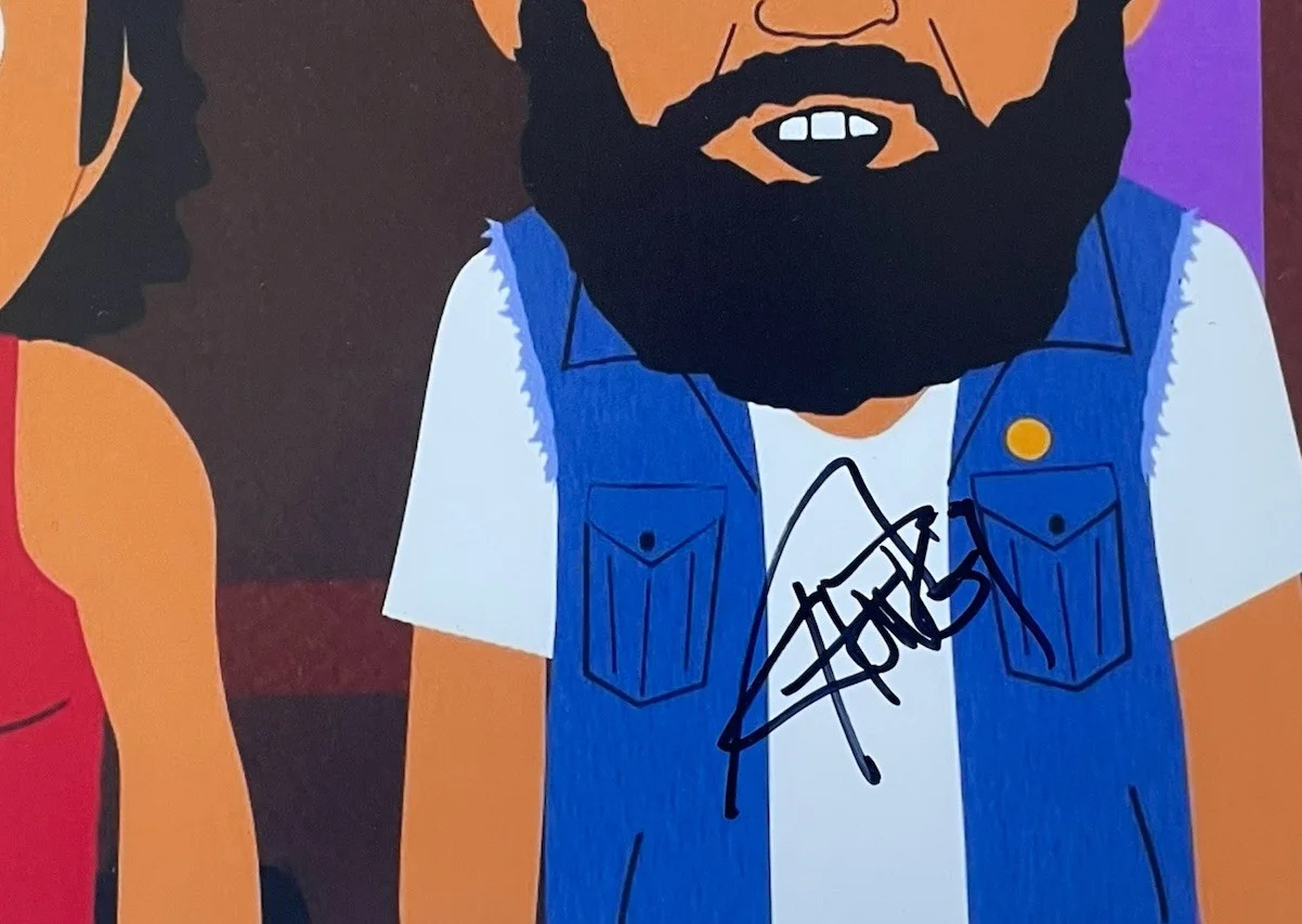 Tommy Chong Authentic Hand Signed 8x10 Photo Autograph, image 2