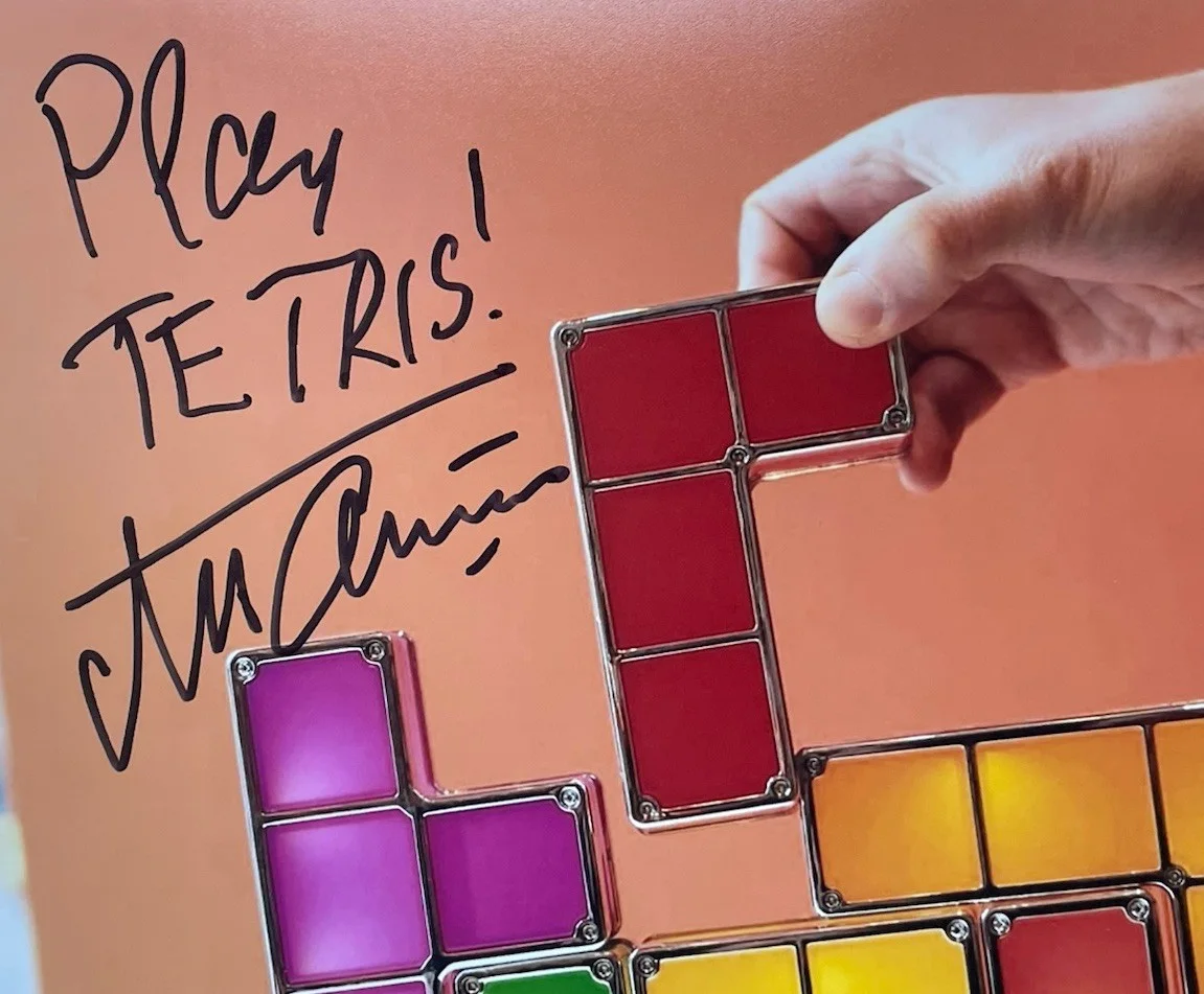 Alexey Pajitnov — Alexey Pajitnov Authentic Hand Signed 8x10 Photo Autograph Tetris Creator, image 2