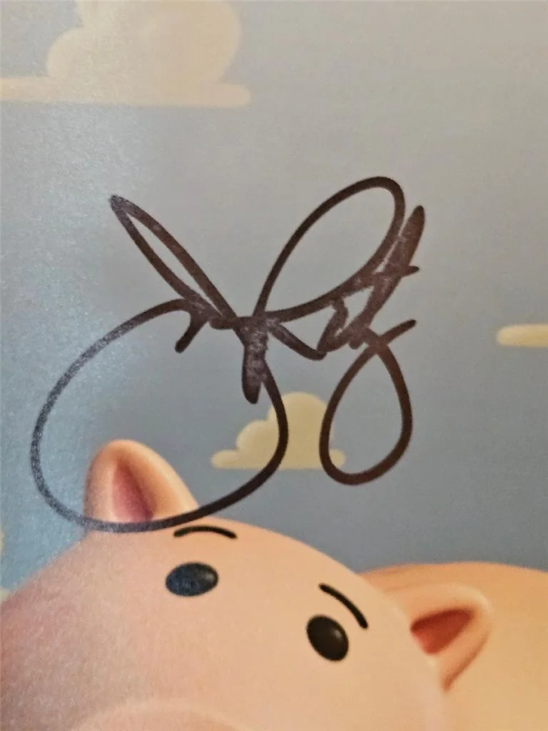 JOHN RATZENBERGER — JOHN RATZENBERGER HAND SIGNED AUTOGRAPHED 8X10 PHOTO TOY STORY PIG HAMM AUTO COA, изображение 2
