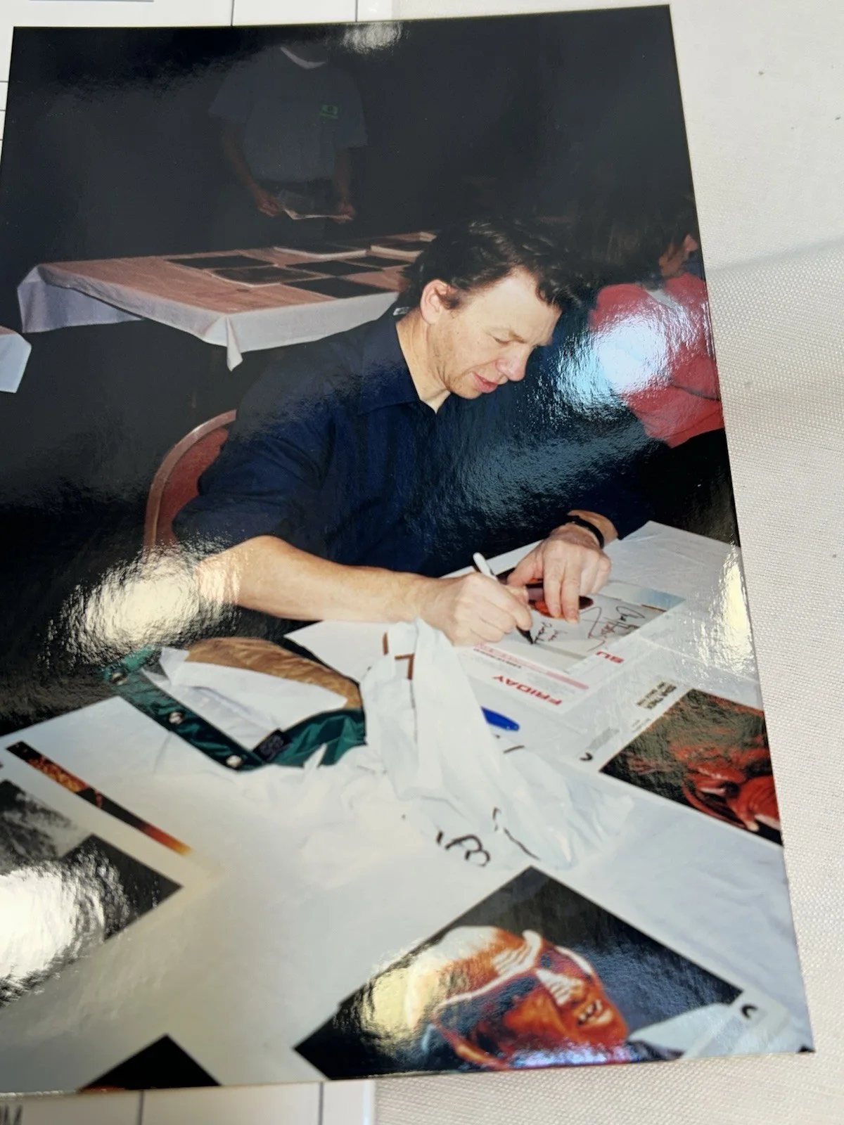 max Grodenchik — Star Trek Deep Space 9 Max Grodenchik as Rom Signed Photo Vulkon 2000 with Photo, изображение 4
