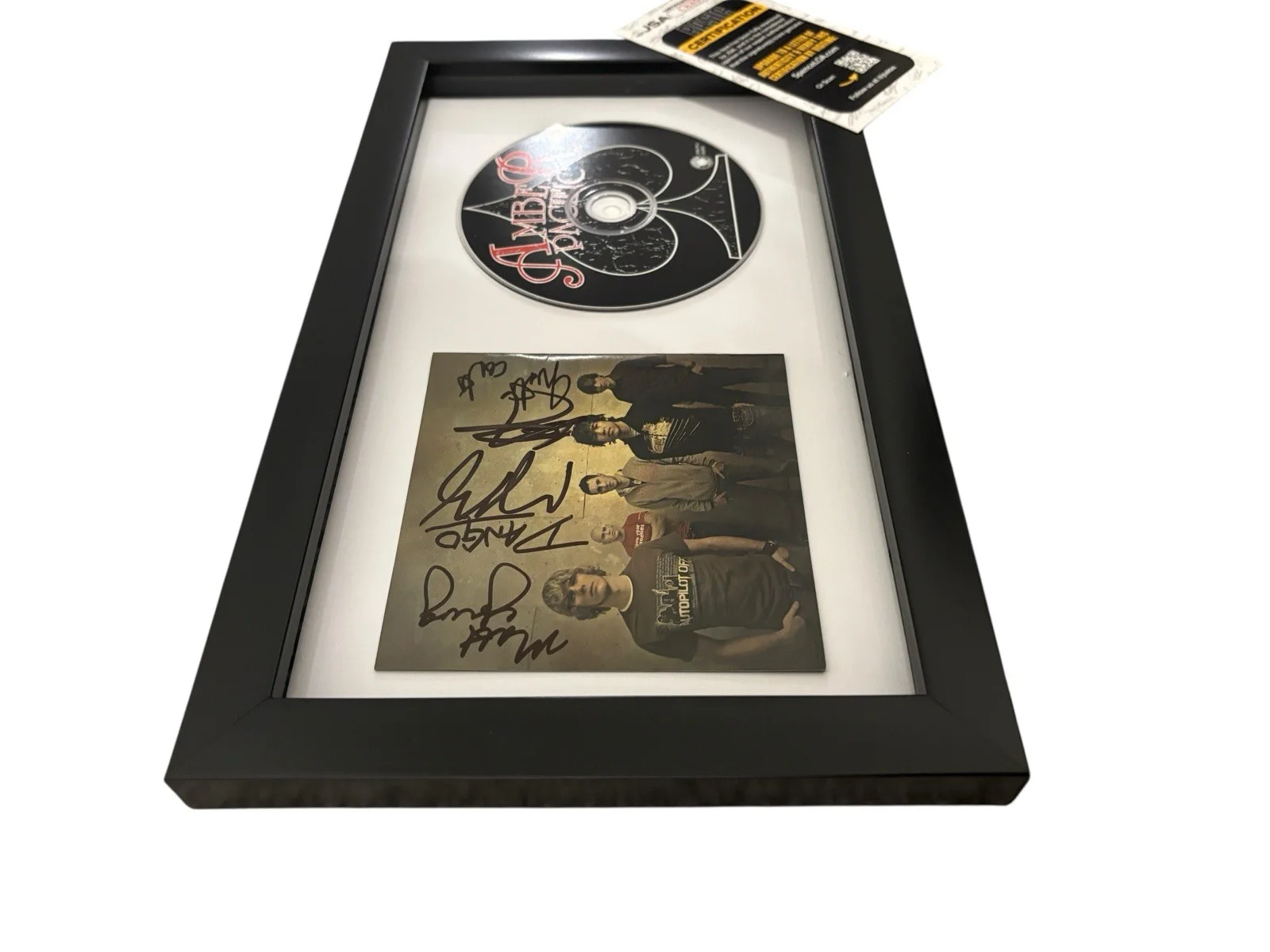 AMBER PACIFIC SIGNED AUTOGRAPH POSSIBILITY PROMISE FRAMED CD JSA CERT COA *RARE*, image 3