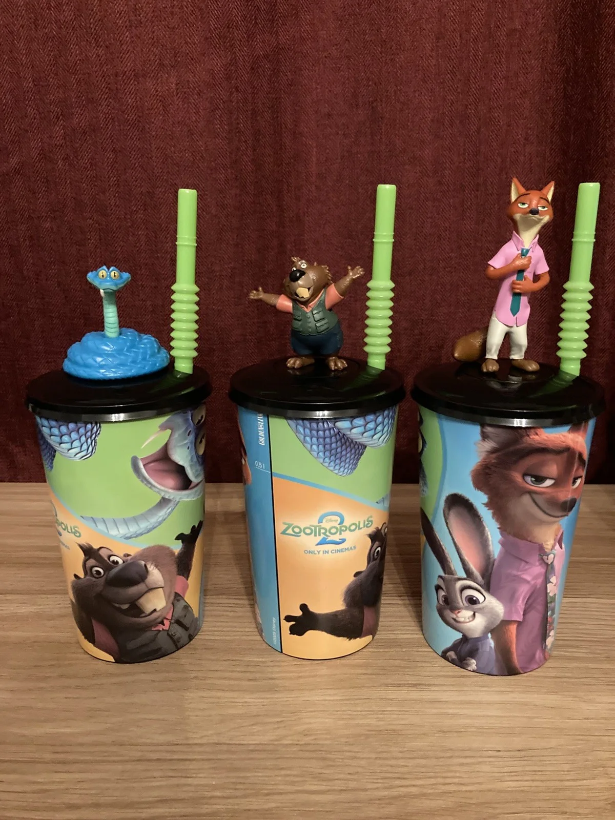 Zootropolis 2 UK Cinema Drinking Cup - Gary NEW UNUSED, image 3