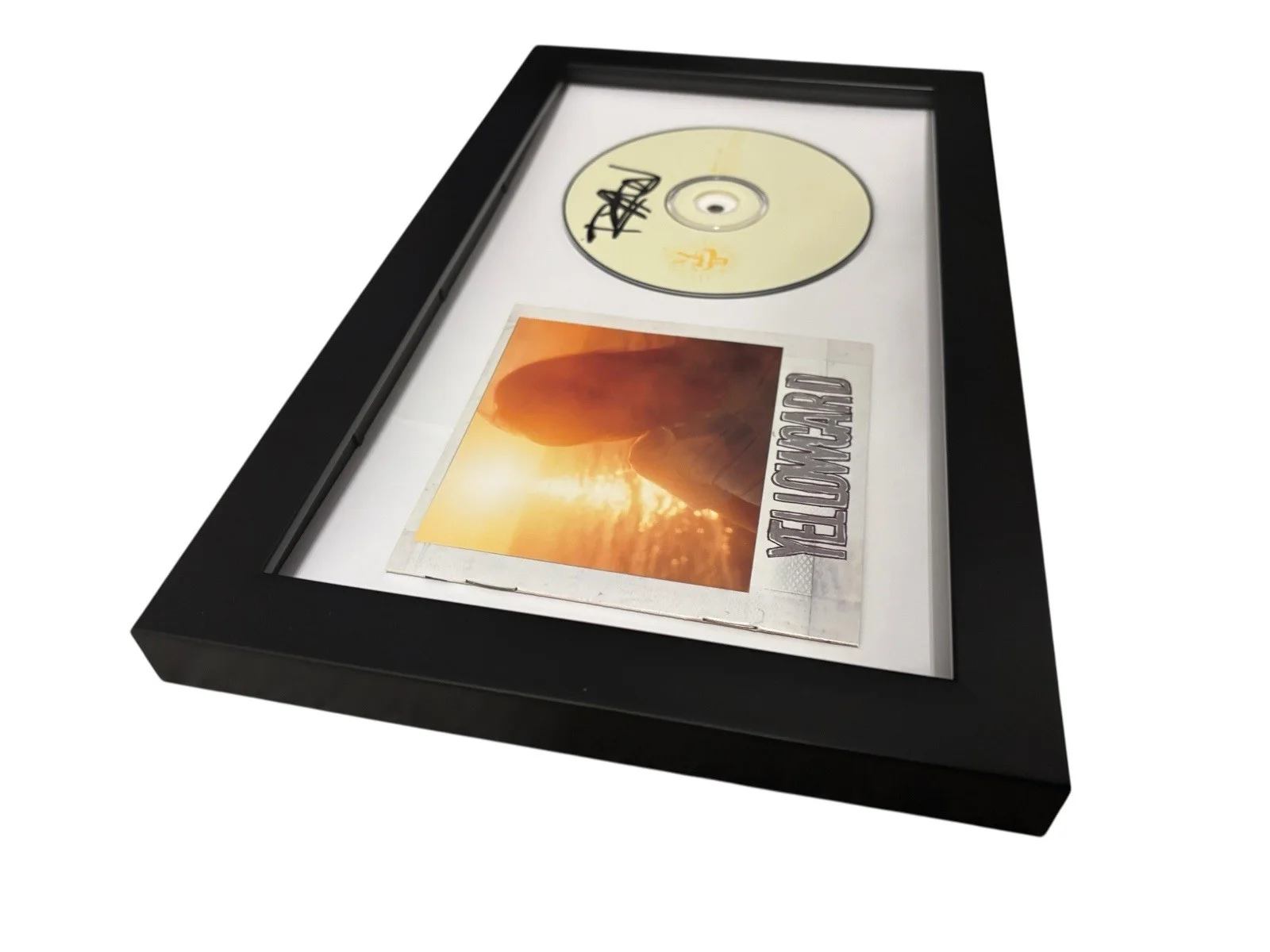 YELLOWCARD RYAN KEY SIGNED AUTOGRAPH OCEAN AVENUE FRAMED MATTED CD JSA CERT COA, image 4