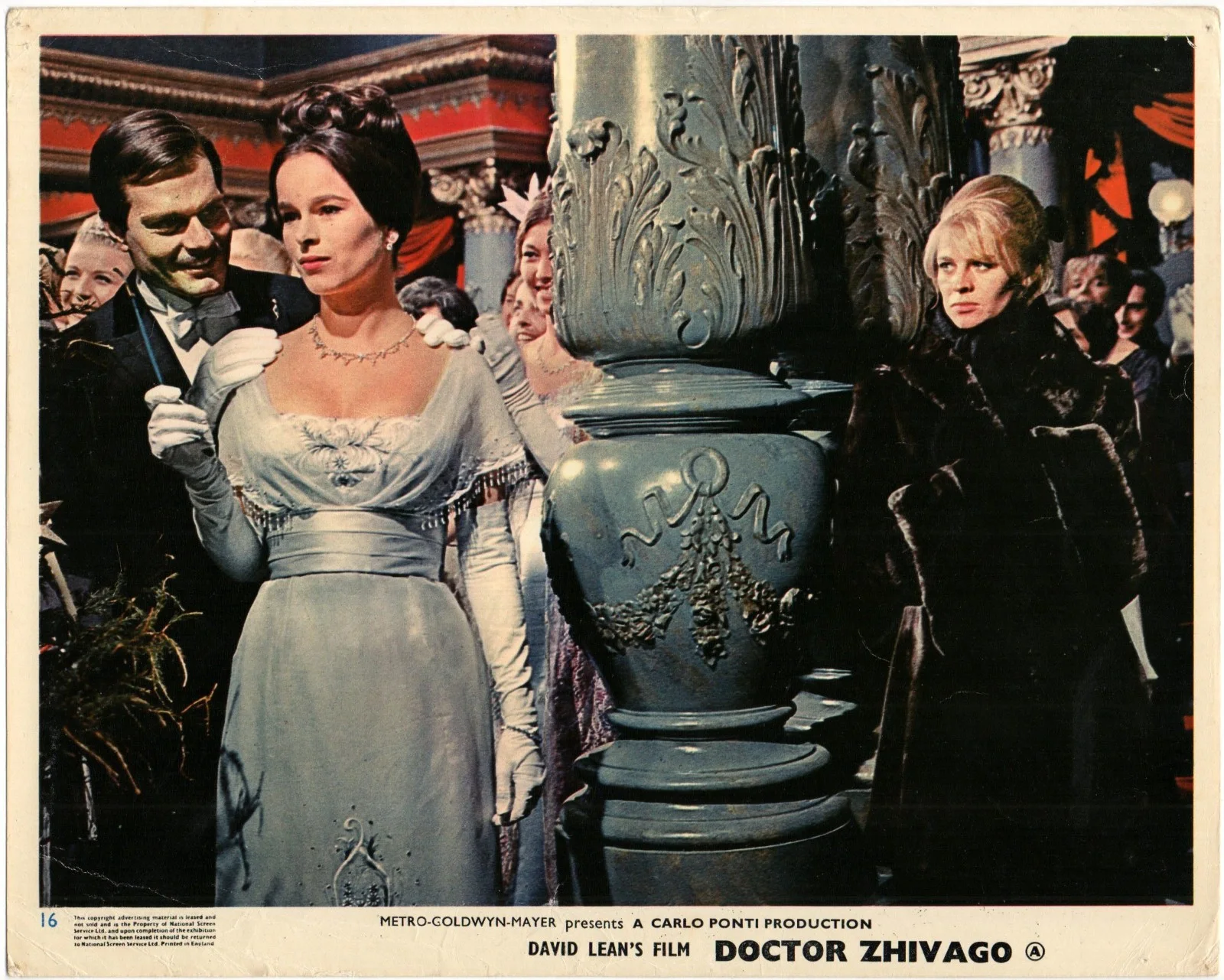 DOCTOR ZHIVAGO 1965 Rod Steiger, Julie Christie, Omar Sharif 4 10x8 LOBBY CARDS, изображение 2