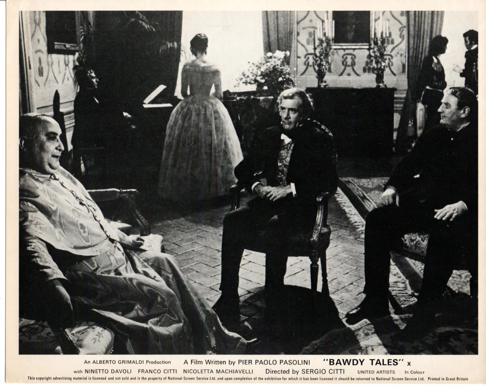 BAWDY TALES 1973 Pier Paolo Pasolini Ninetto Davoli 7 10x8 LOBBY CARDS, изображение 5