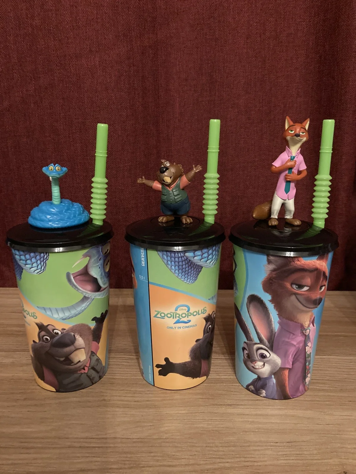 Zootropolis 2 UK Cinema Drinking Cup - Nibbles NEW UNUSED, изображение 3