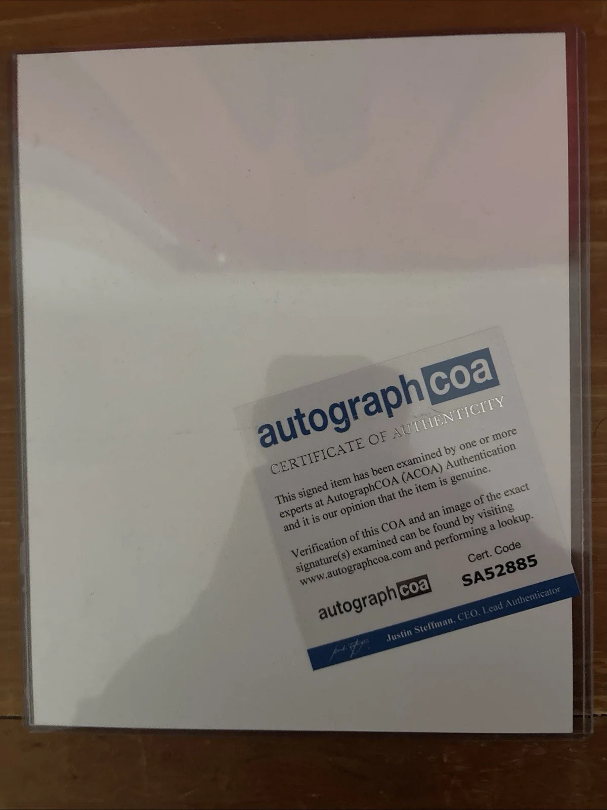 Dallon Weekes Signed 8x10 Photo – Panic! At The Disco – Autograph ACOA Certified, изображение 2