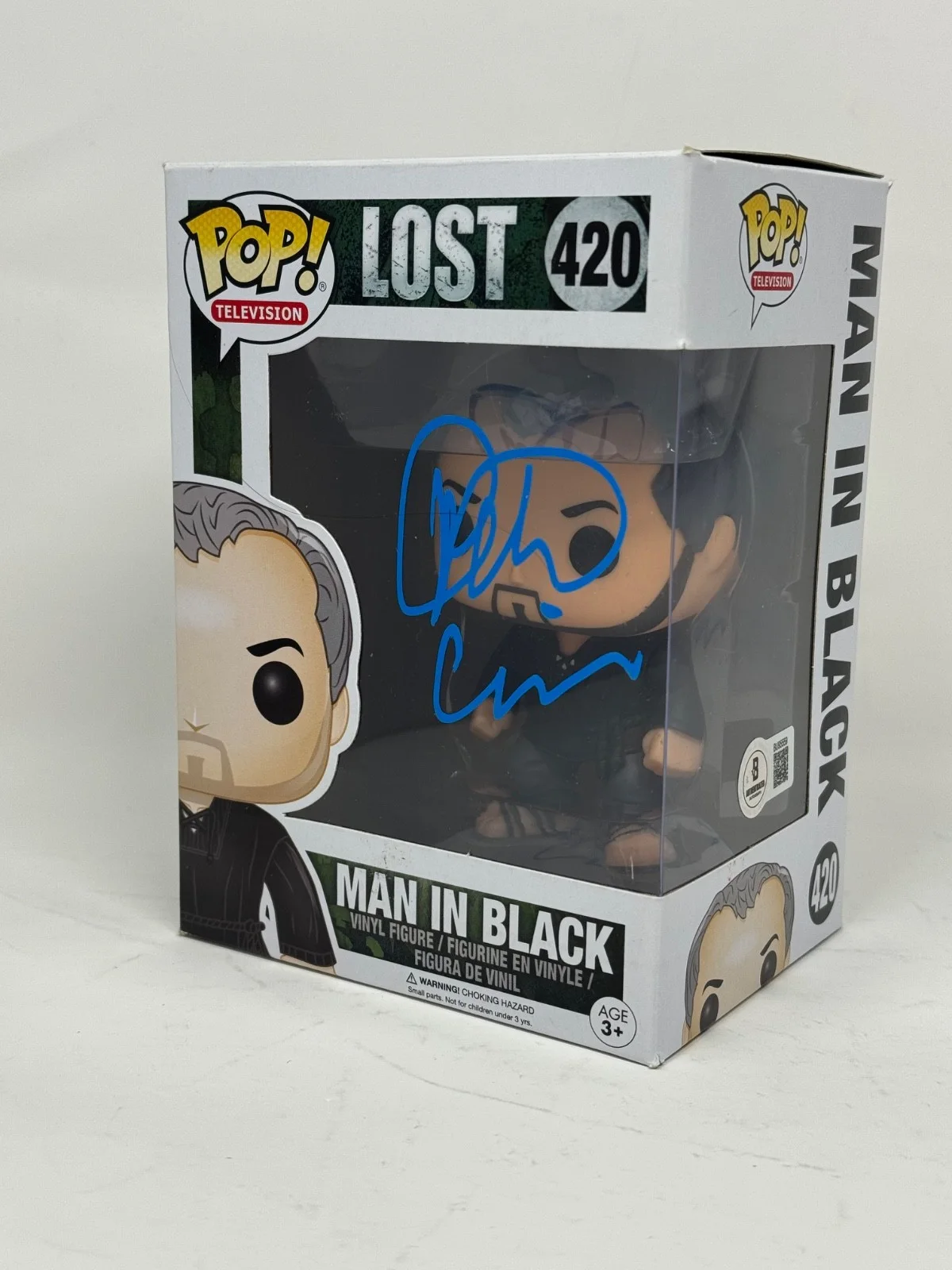 Titus Welliver — Titus Welliver Signed Autograph Lost The Man In Black Funko Pop 420 Beckett COA, изображение 4