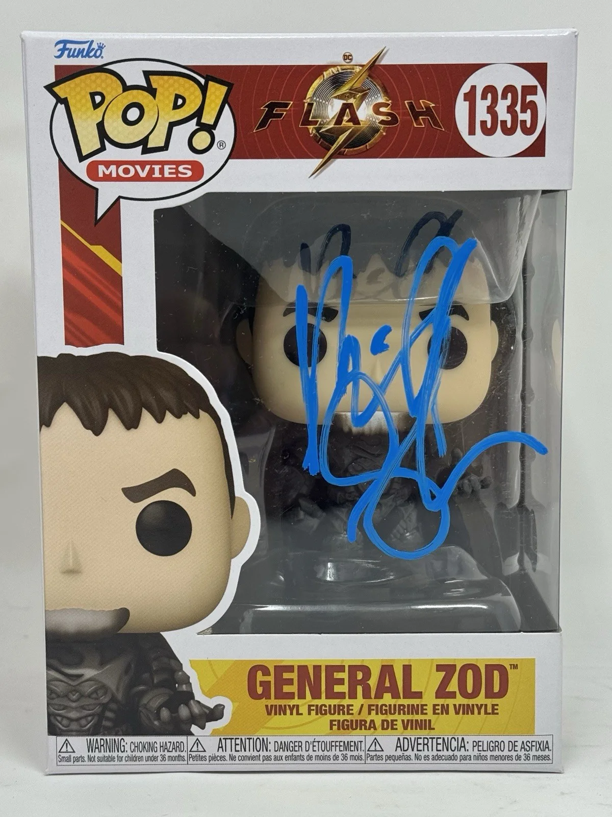 Michael Shannon — Michael Shannon Signed The Flash General Zod Funko Pop Autograph Beckett COA, изображение 2