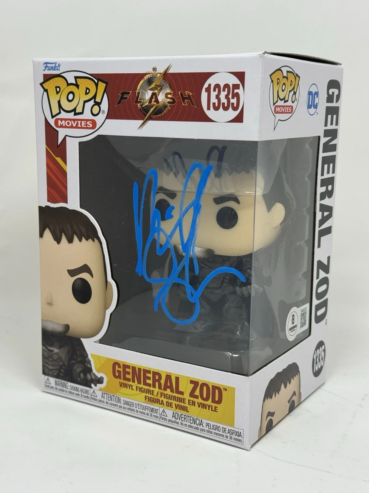 Michael Shannon — Michael Shannon Signed The Flash General Zod Funko Pop Autograph Beckett COA, изображение 3