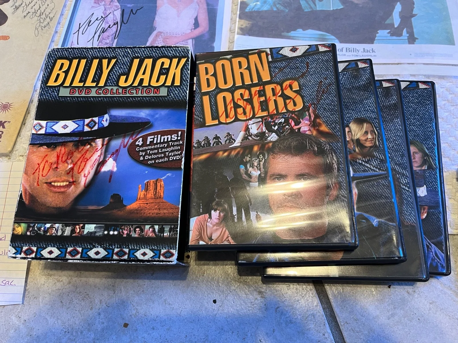 Ultimate Billy Jack Memorabilia collection, Signed movies, album photos & more., изображение 2