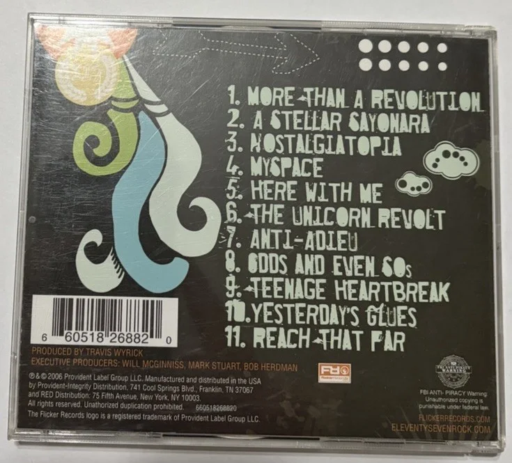 Eleventyseven And The Land Of Fake Believe Signed Autographed CD 2006 Flicker VG, изображение 2