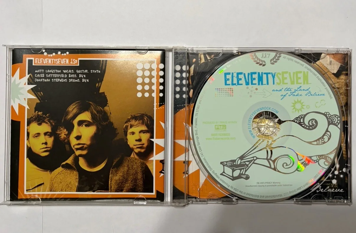 Eleventyseven And The Land Of Fake Believe Signed Autographed CD 2006 Flicker VG, изображение 3