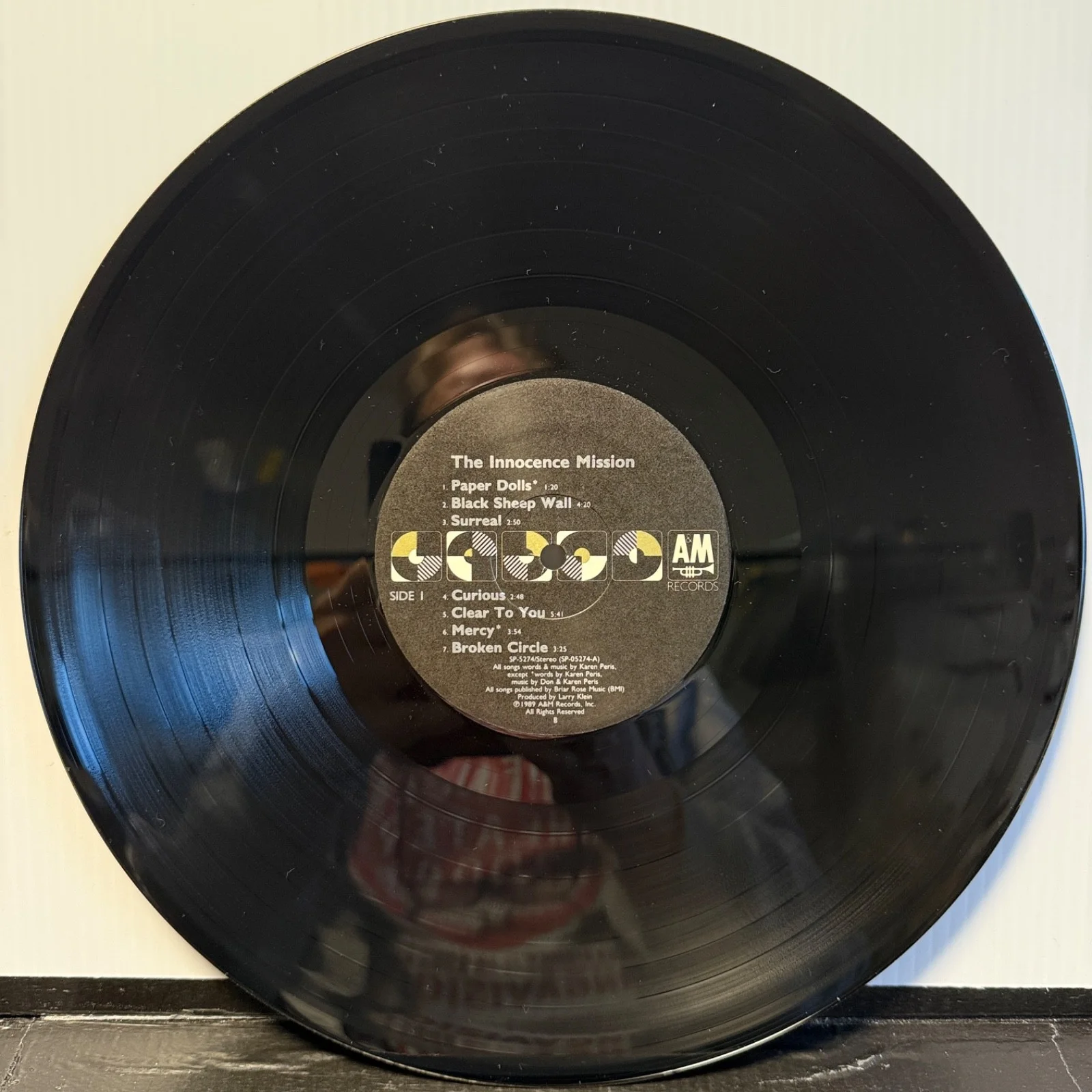 AUTOGRAPHED - THE INNOCENCE MISSION "self titled" US vinyl AUTOGRAPHED BY ALL 4, image 4