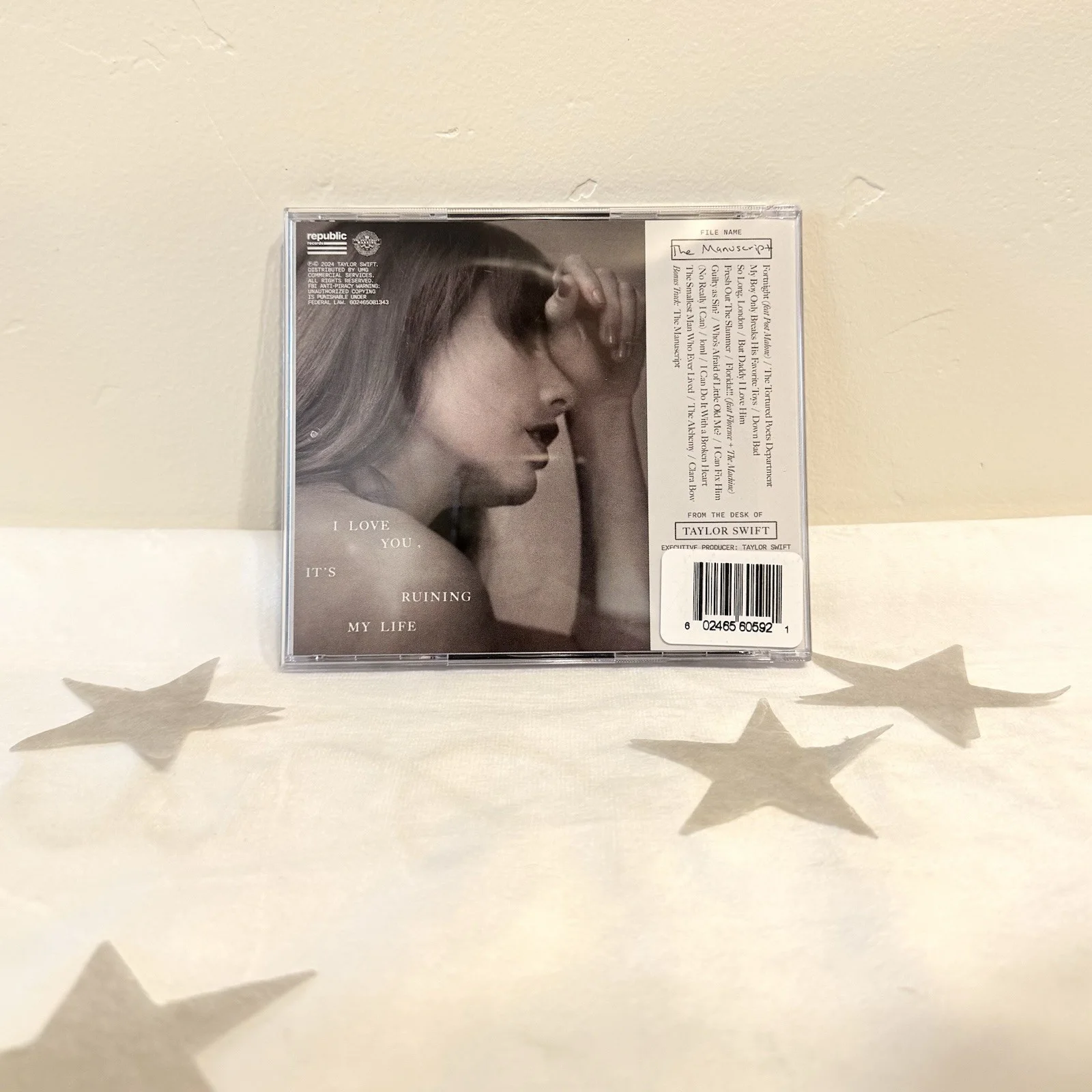 Taylor Swift | The Tortured Poets Department — CD + Signed Photo —LONG Signature, изображение 5