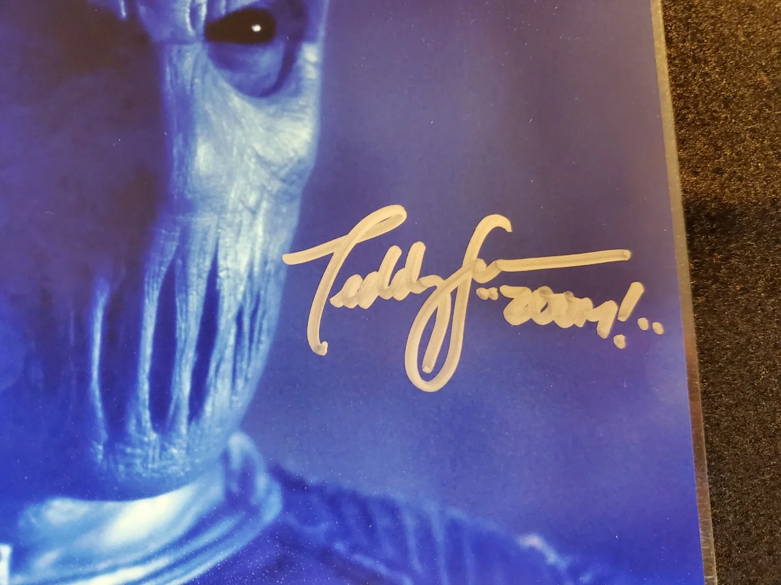 Teddy Sears — TEDDY SEARS Signed Autograph BAS Beckett THE FLASH Inscribed ZOOM! DC 8x10 Photo, изображение 2