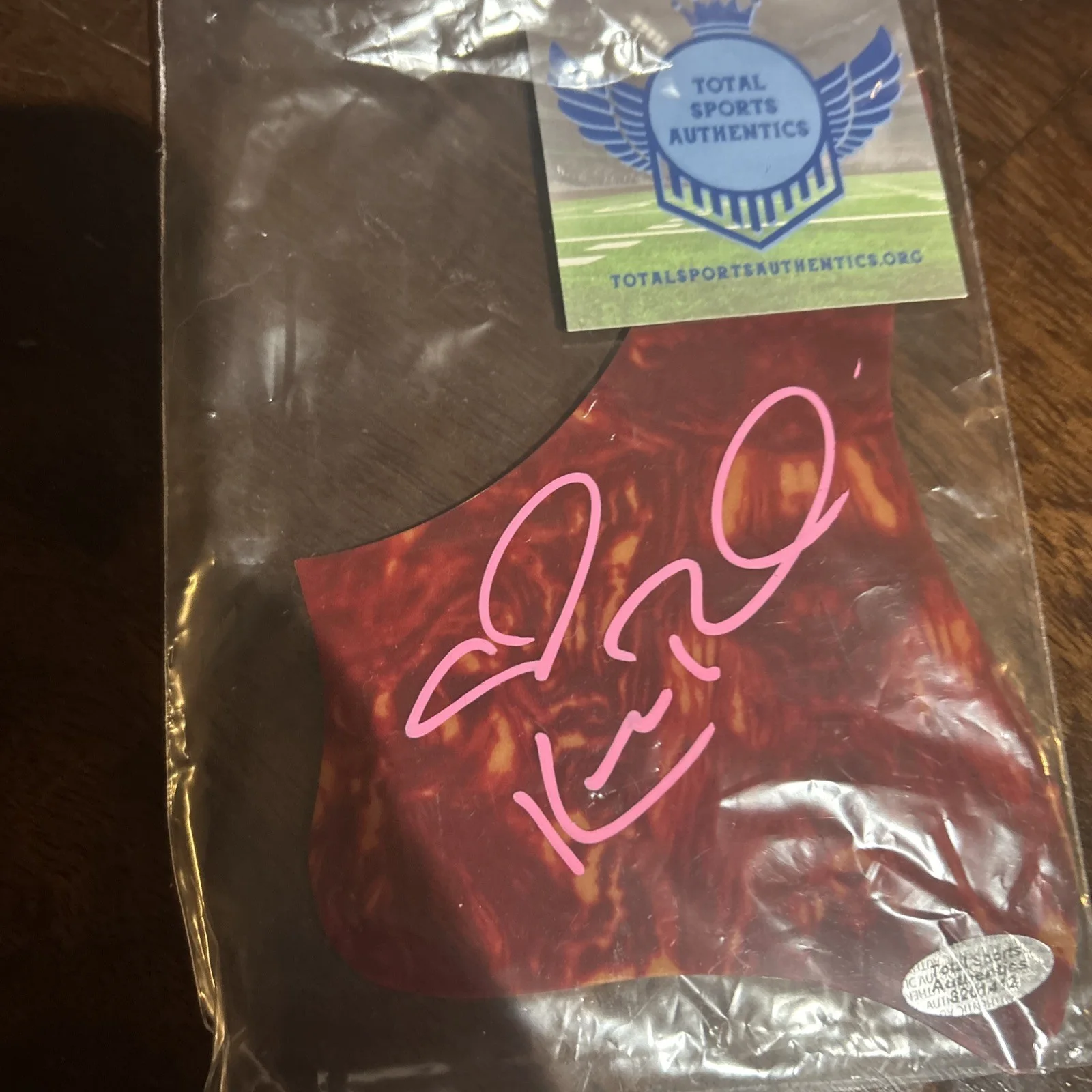 Kellie Pickler Signed Guitar Pickguard TSA COA, image 2