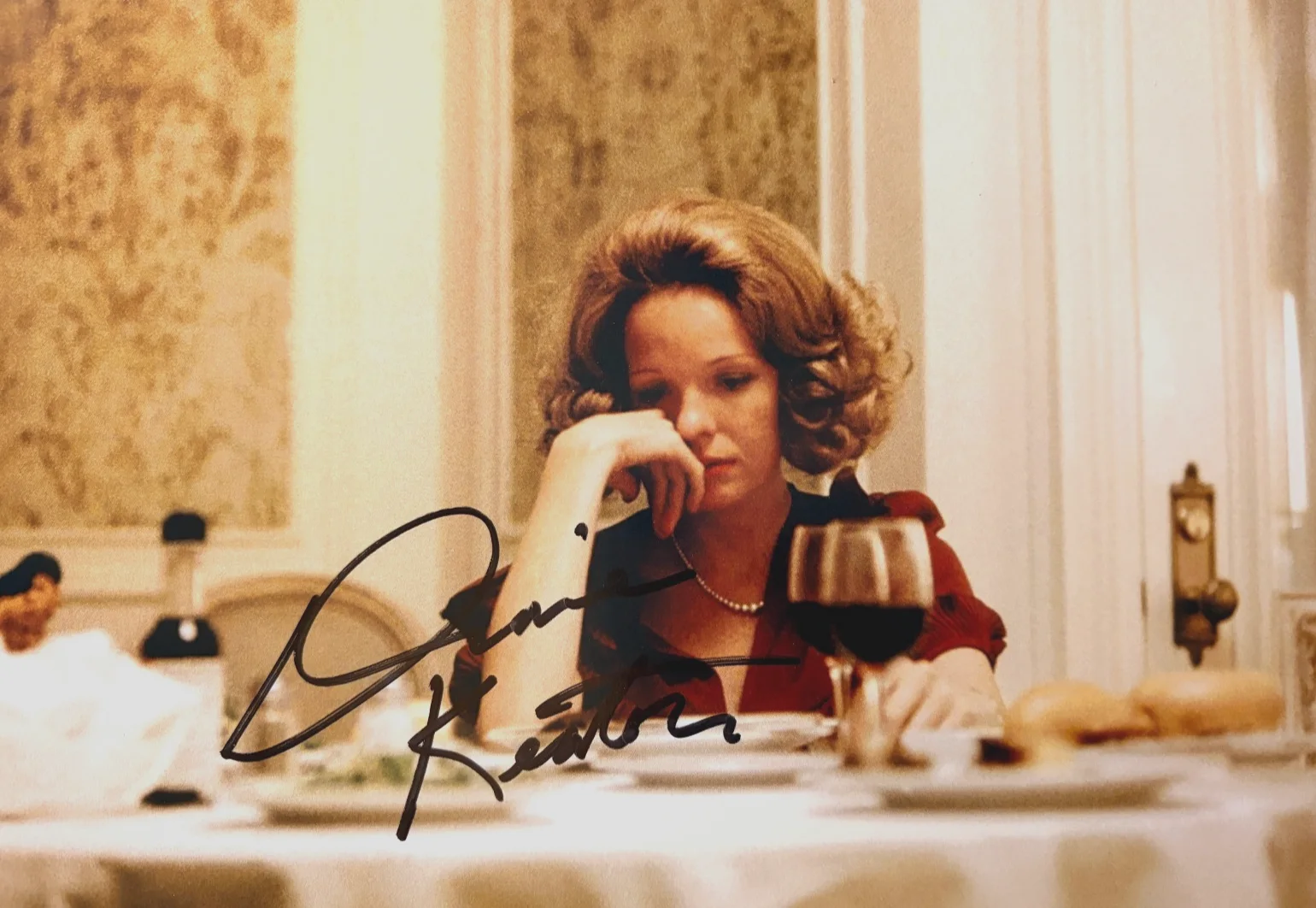 Diane Keaton — Diane Keaton Signed•THE GODFATHER *KAY ADAMS-CORLEONE*•Piece of the Past COA/LOA, изображение 2