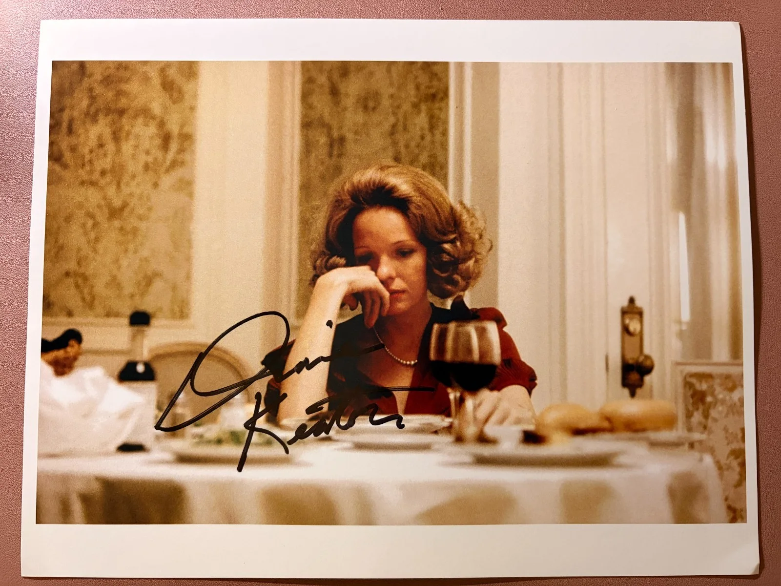 Diane Keaton — Diane Keaton Signed•THE GODFATHER *KAY ADAMS-CORLEONE*•Piece of the Past COA/LOA, изображение 3