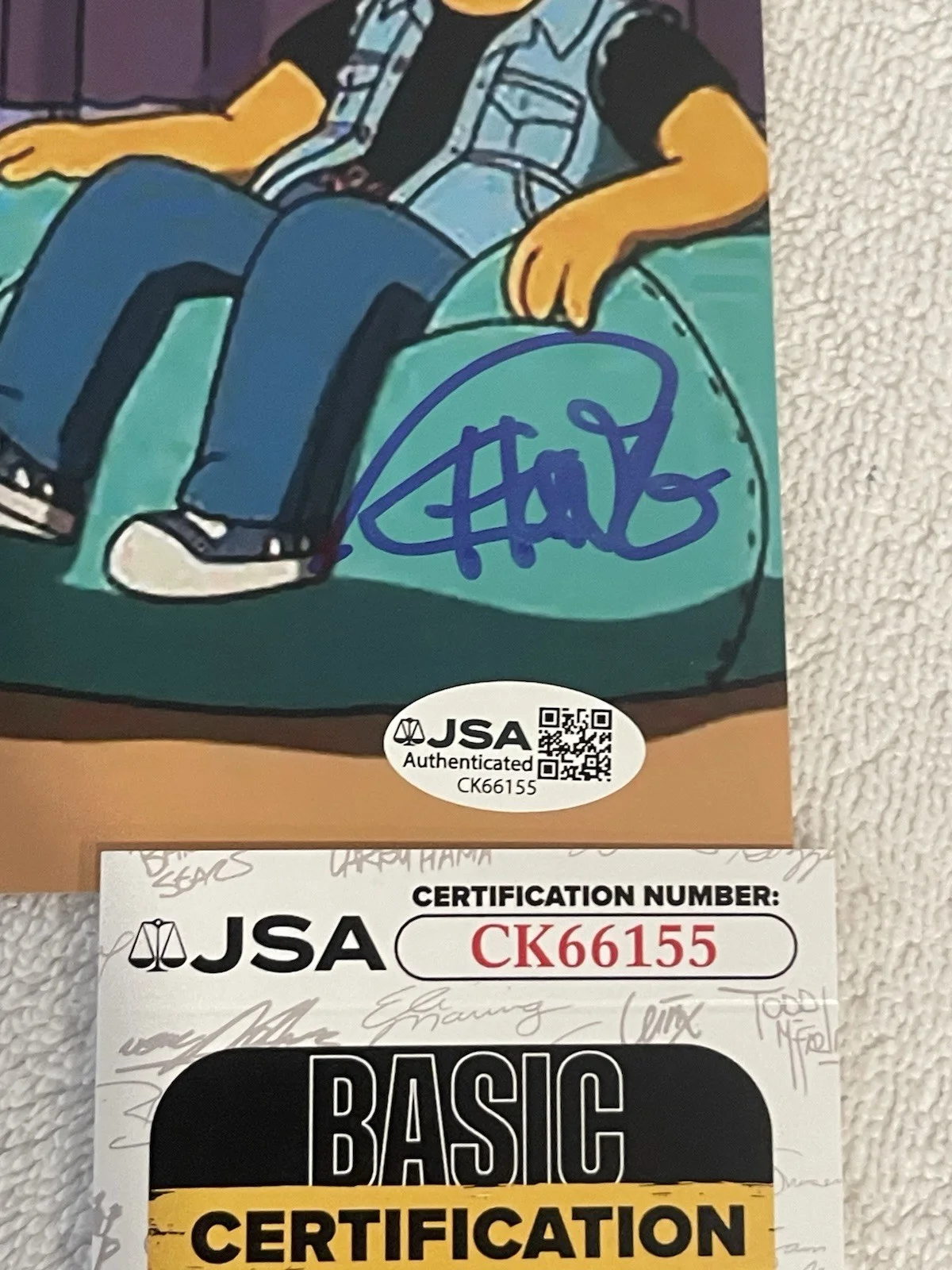 Cheech, Chong — Cheech and Chong Autographed Signed 8x10 Photo - Simpsons - JSA Certified, изображение 3