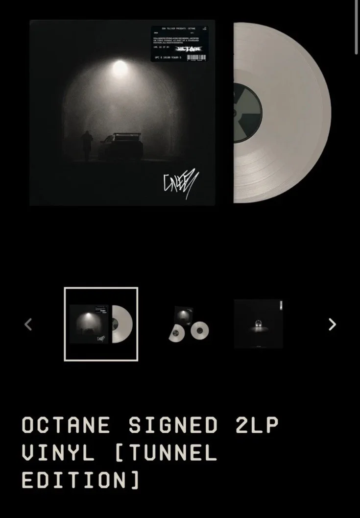 Don Toliver Signed Octane Vinyl Tunnel Edition 2LP BRAND NEW SEALED AUTOGRAPHED, image 3
